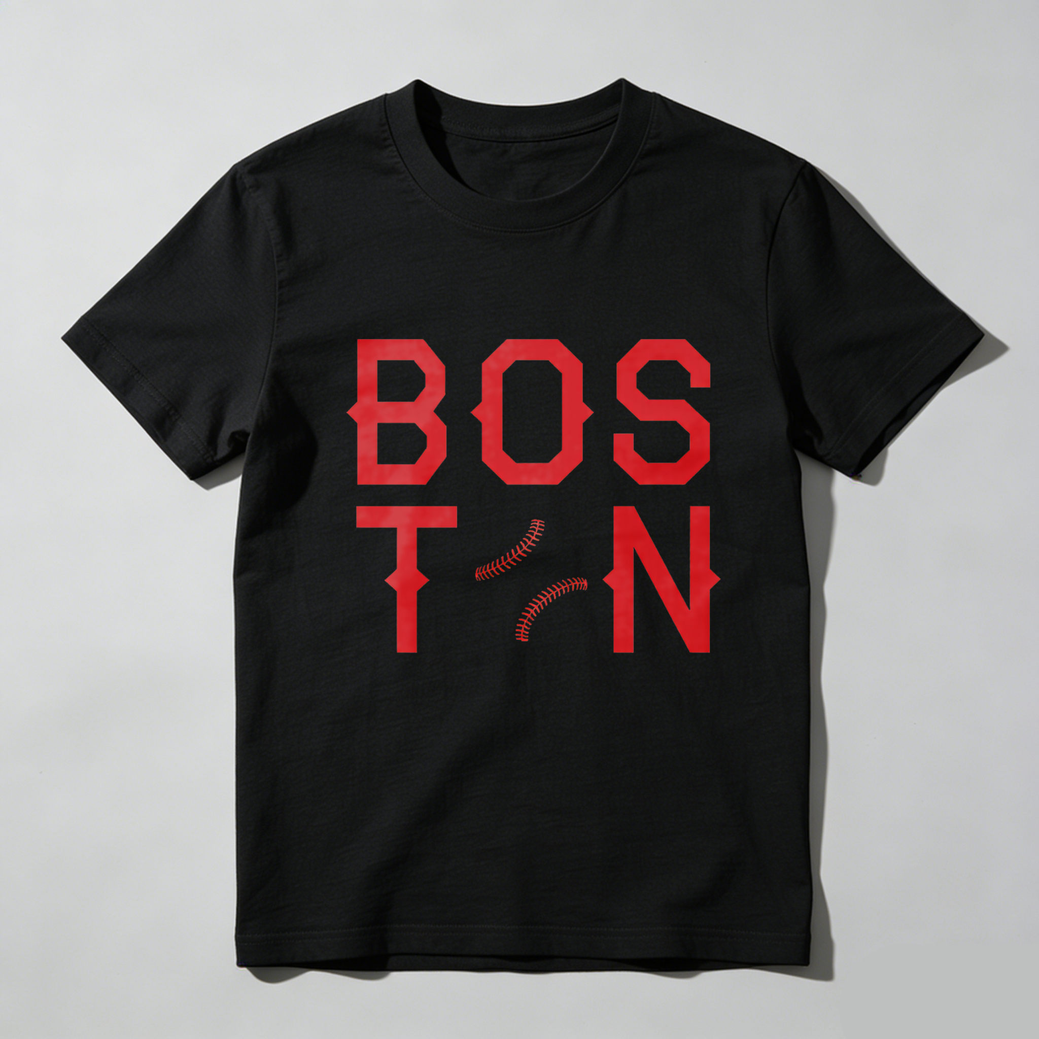 Dorawear™Boston Red Sox Baseball Design T Shirt