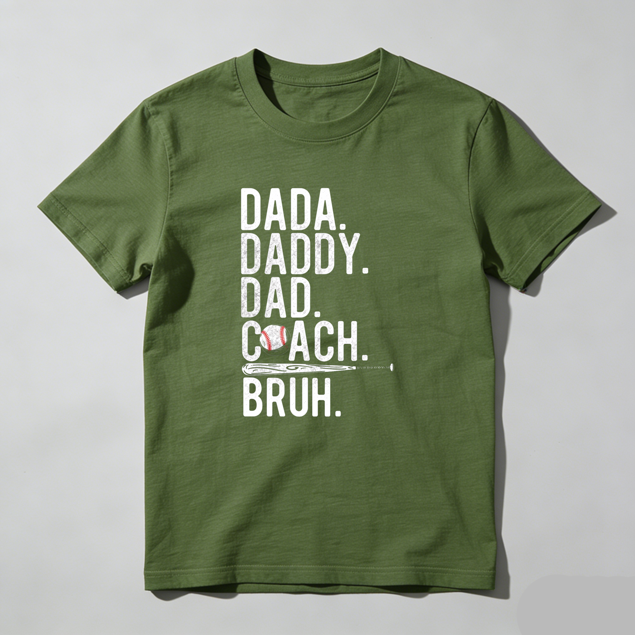 Dorawear™ Dada Daddy Dad Coach Bruh  T Shirt