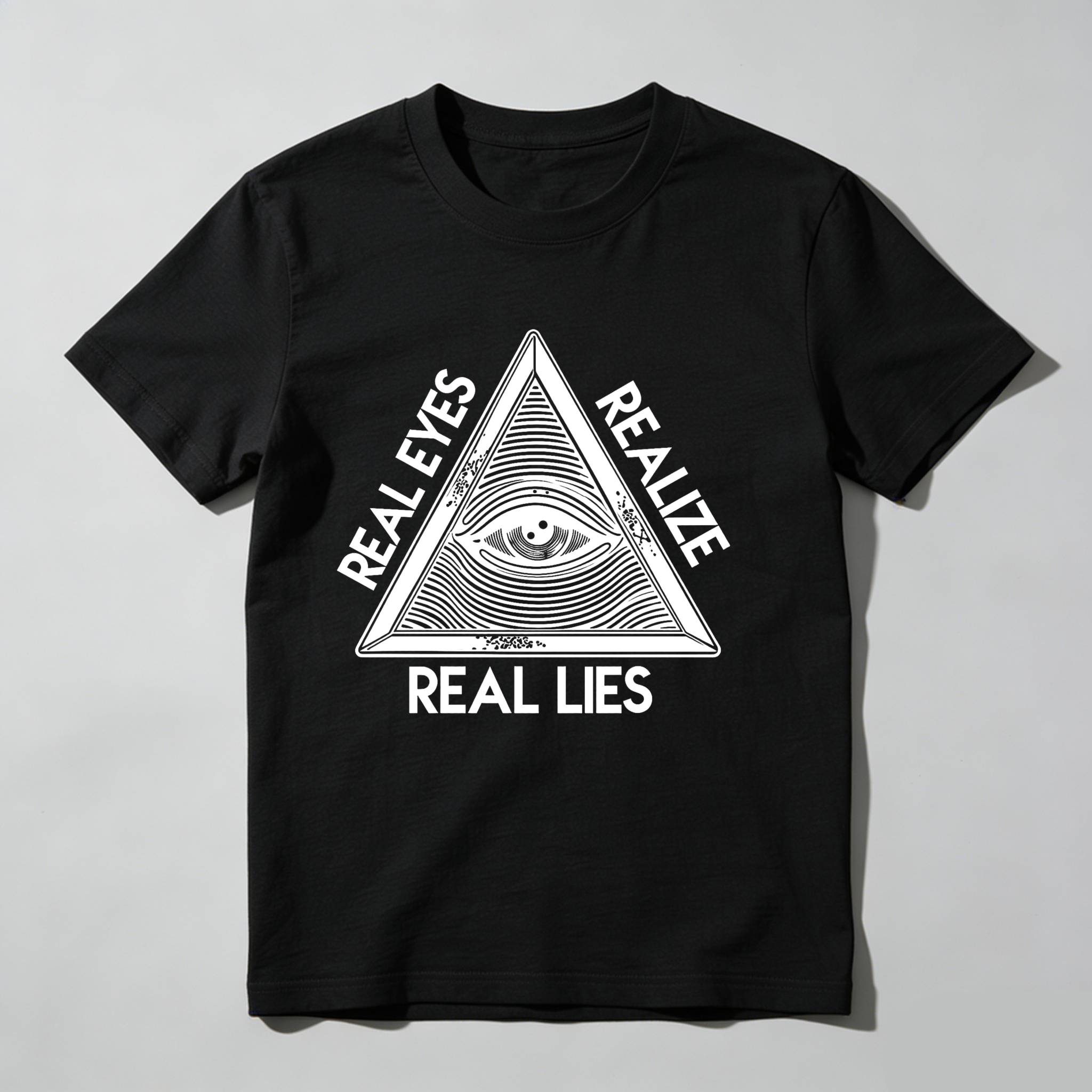 Dorawear Real Eyes Realize Real Lies Pyramid Eye T Shirt
