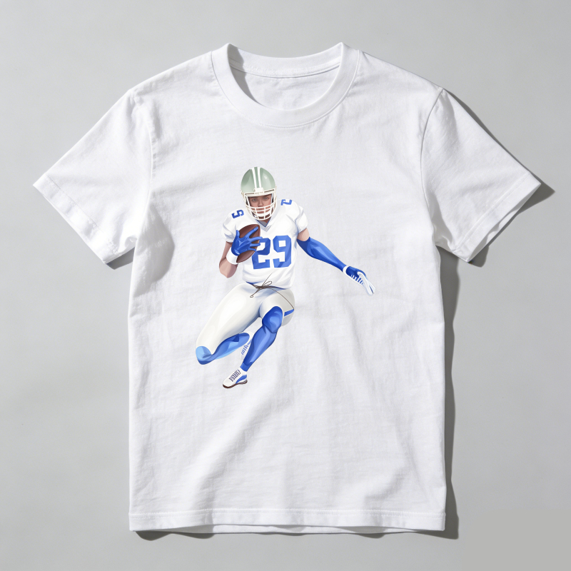 Dorawear™ Football Player In Action Uniform T Shirt