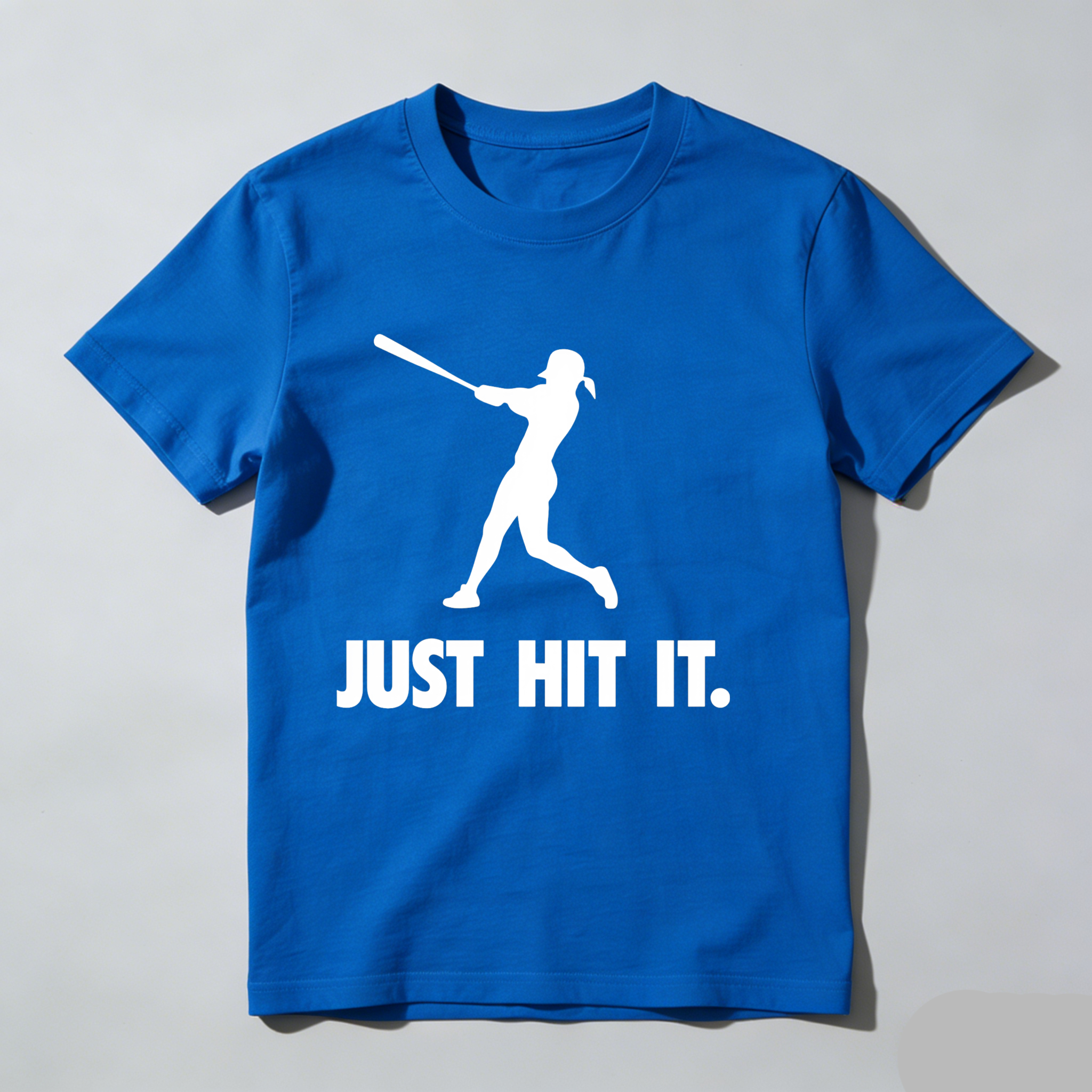 Dorawear™ Just Hit It Batting Silhouette Design  T Shirt