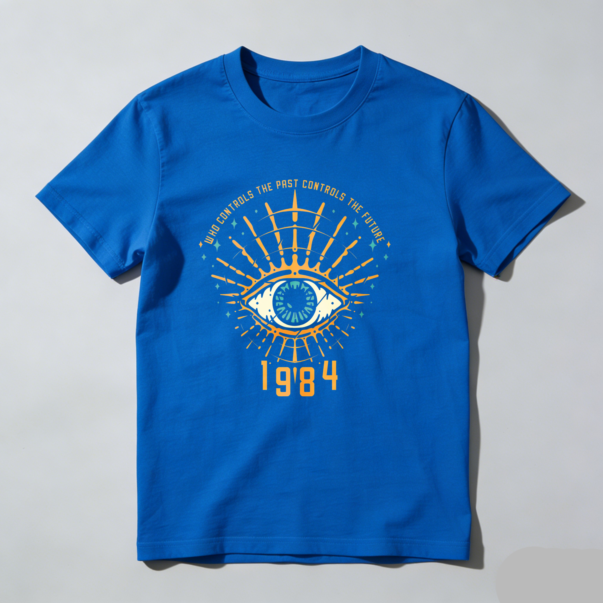 Dorawear™ Eye With Radiating Lines And Text 1984 T Shirt
