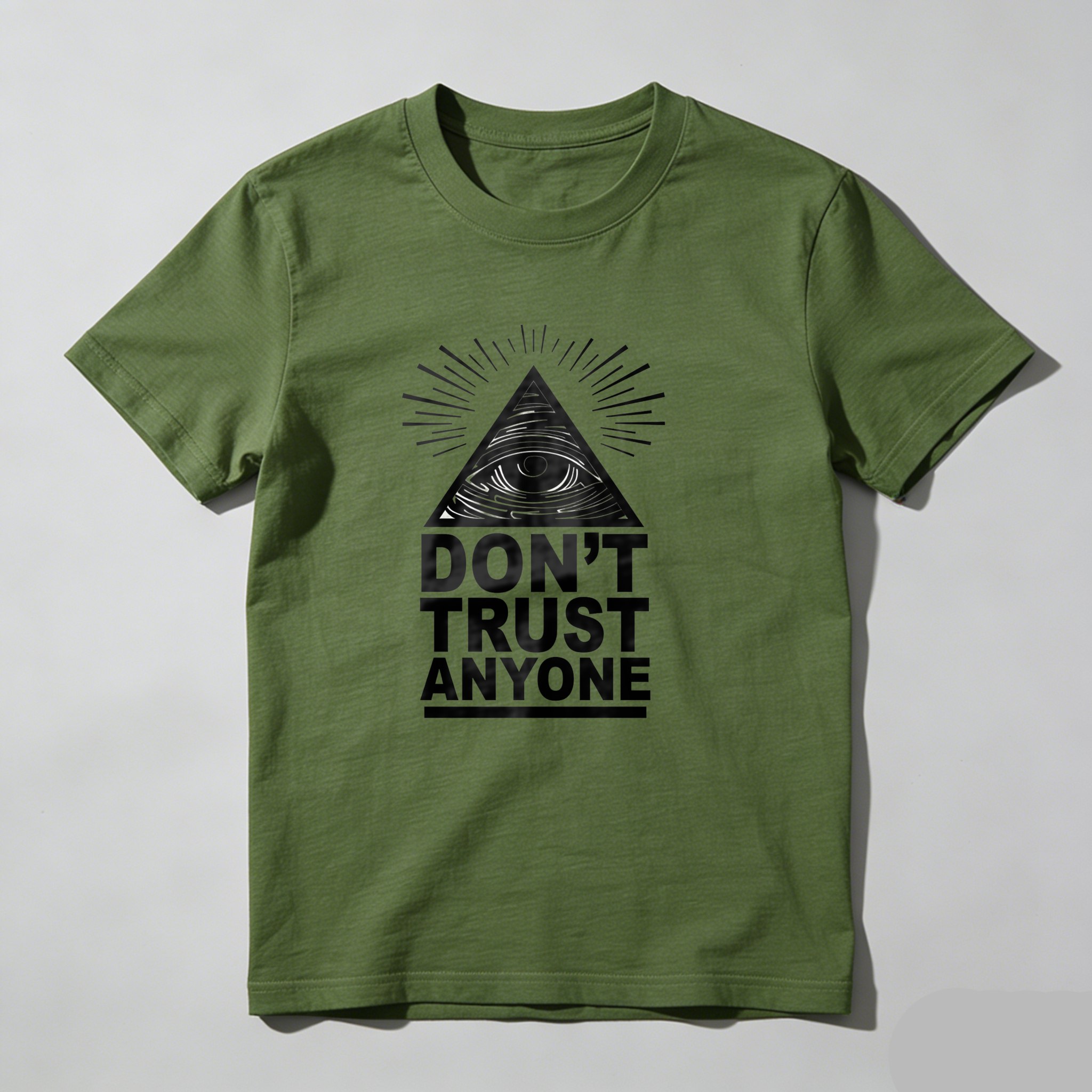 Dorawear™All Seeing Eye Don't Trust Anyone  T Shirt