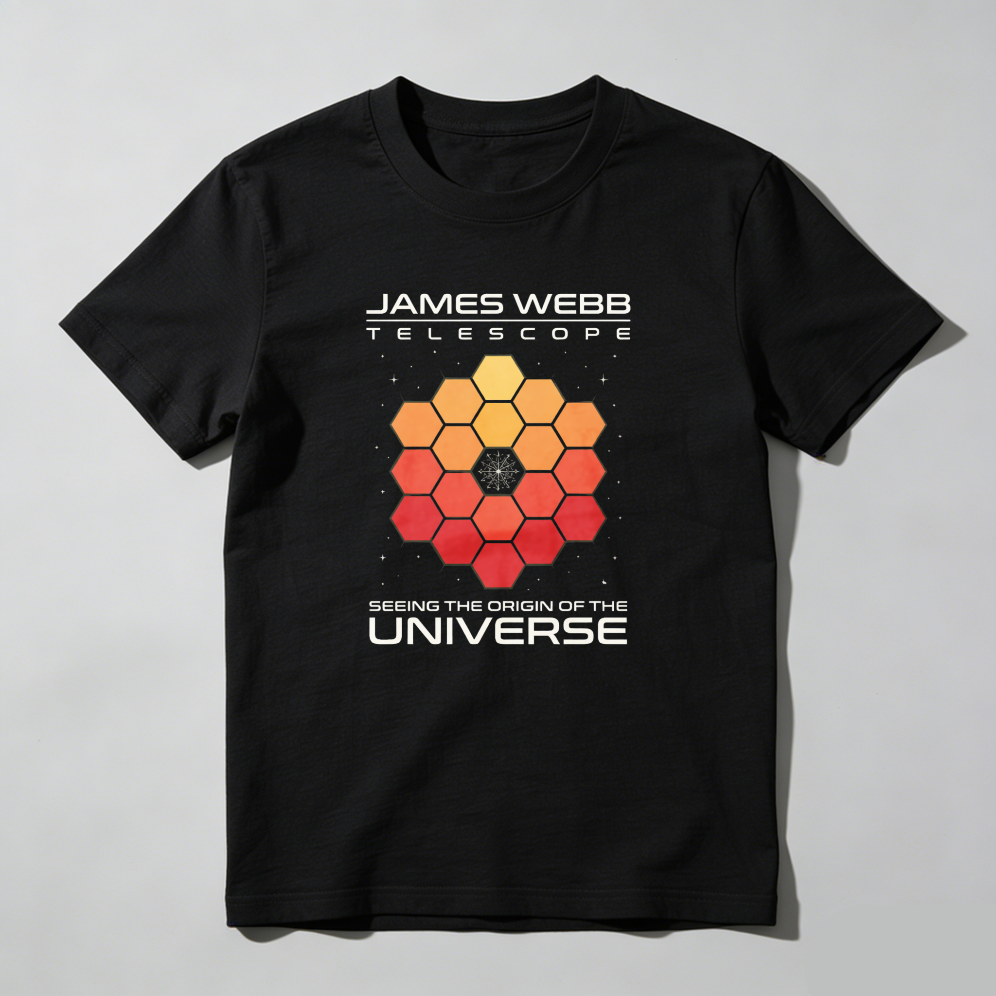 Dorawear™ James Webb Telescope Seeing The Origin Of The Universe Pure Cotton Short Sleeve T Shirt-Dorawear