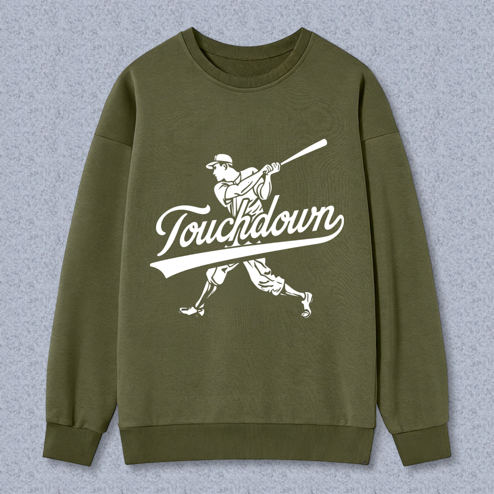 Dorawear™ Baseball Player Touchdown Unisex Classic Sweatshirt