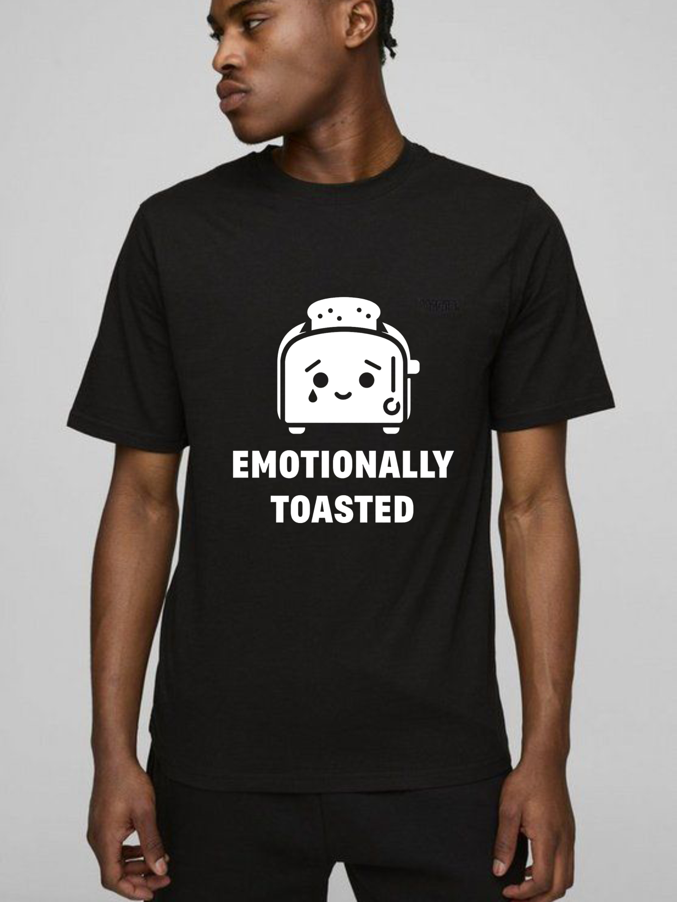 Dorawear™ Emotionally Toasted Toast With Tears T Shirt