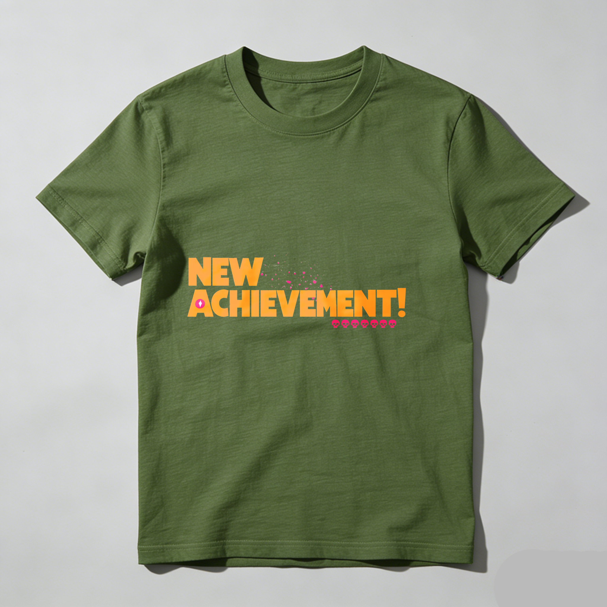 Dorawear™ New Achievement With Pink Stars And Dots T Shirt