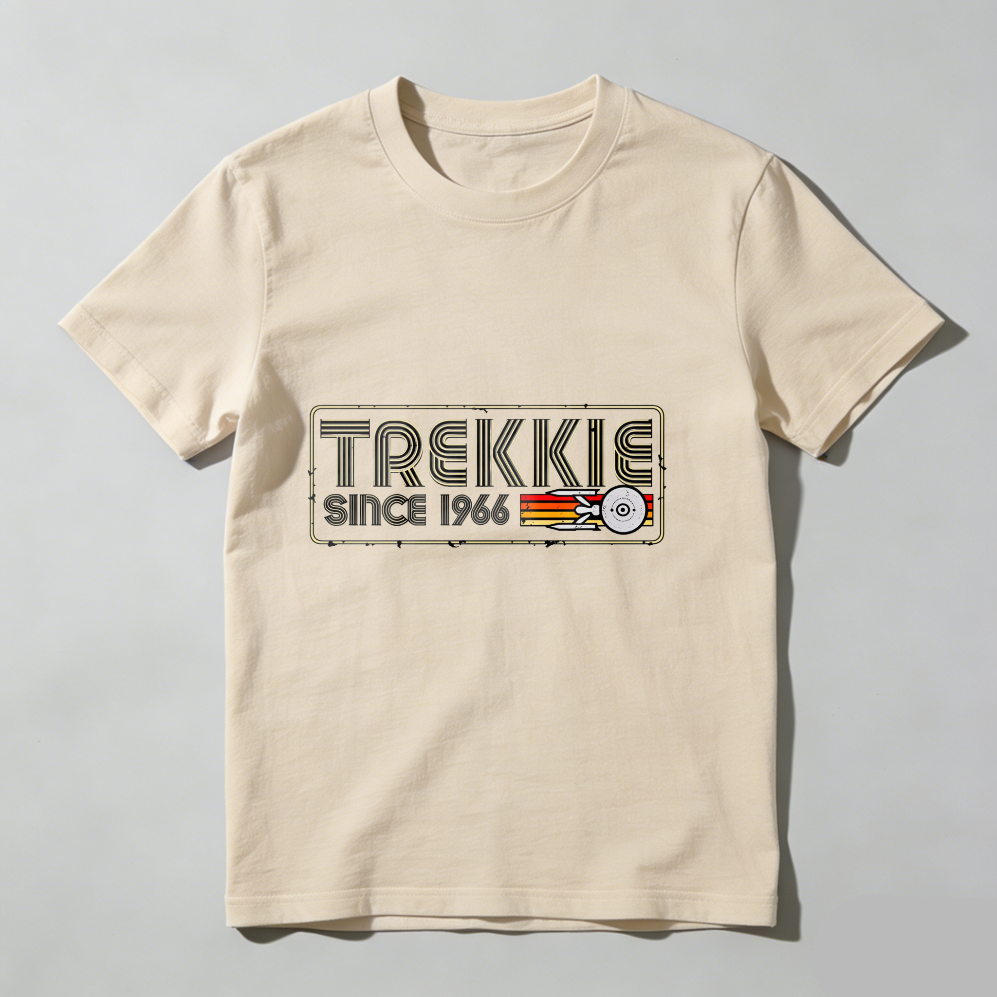 Dorawear™ Trekkie Since 1966 Starfleet Emblem T Shirt