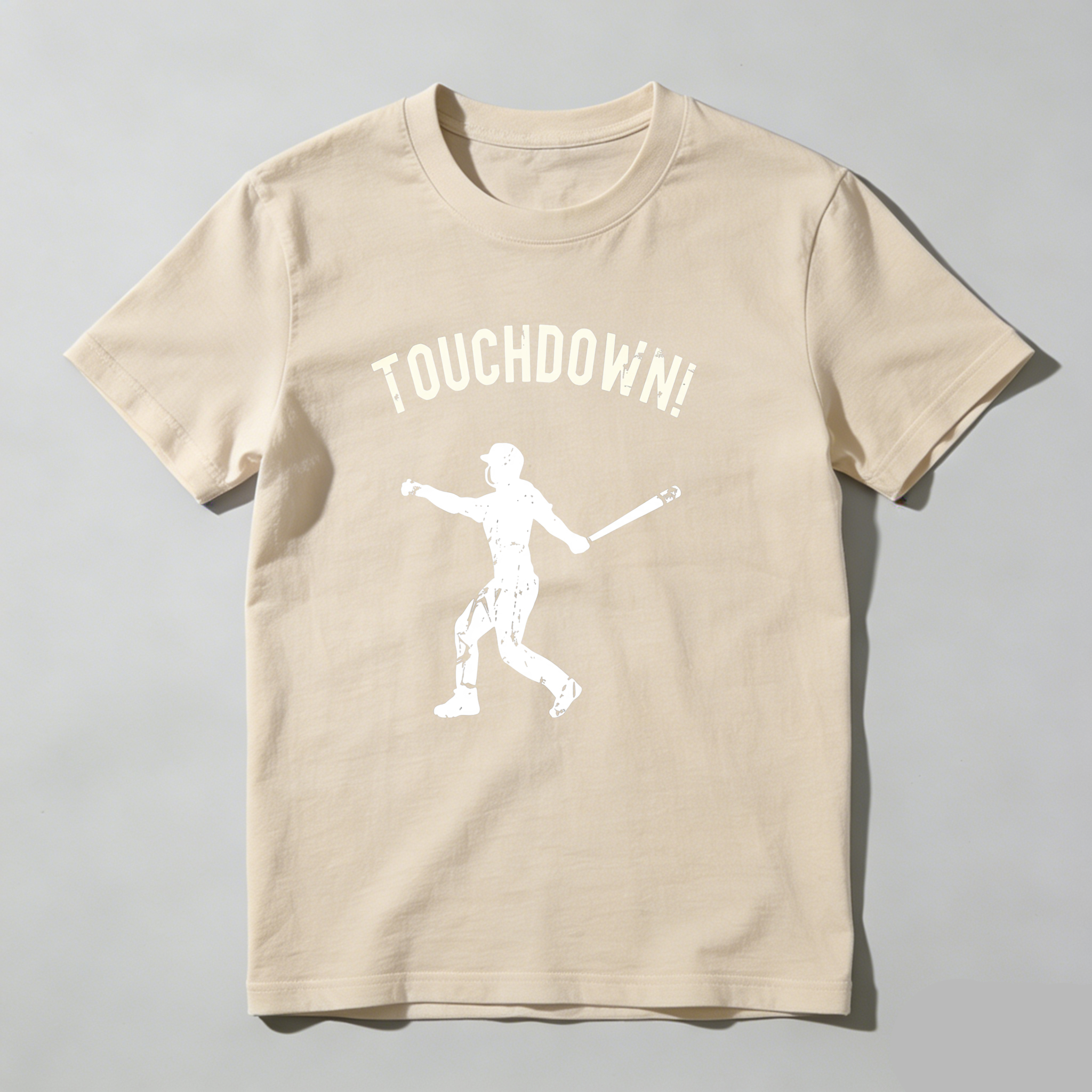 Dorawear™ Touchdown Player Baseball Bat Action Pose  T Shirt