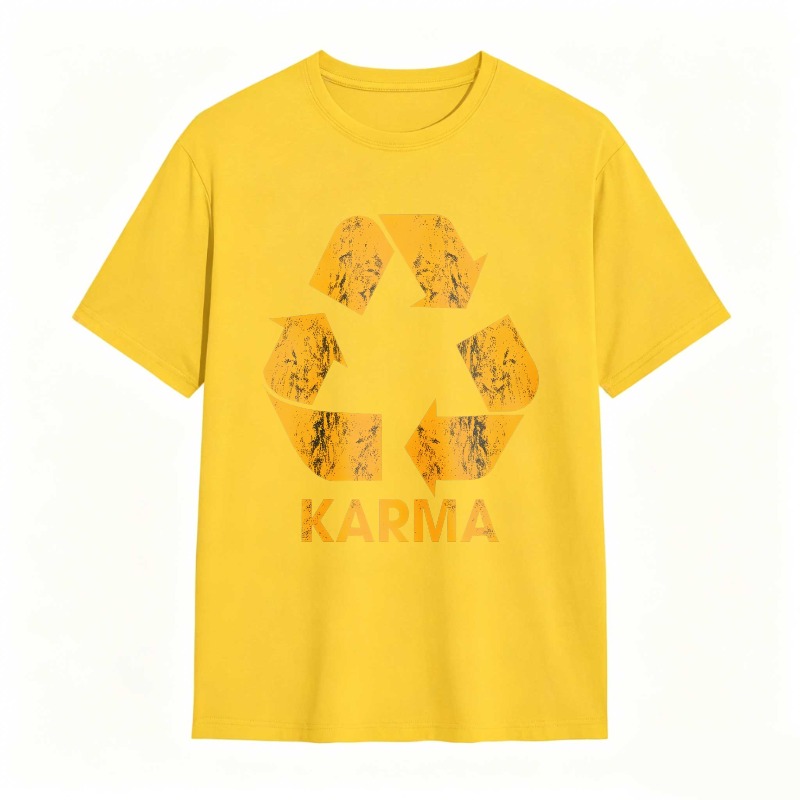 Dorawear™Recycling Symbol Karma Unisex Classic T-shirt