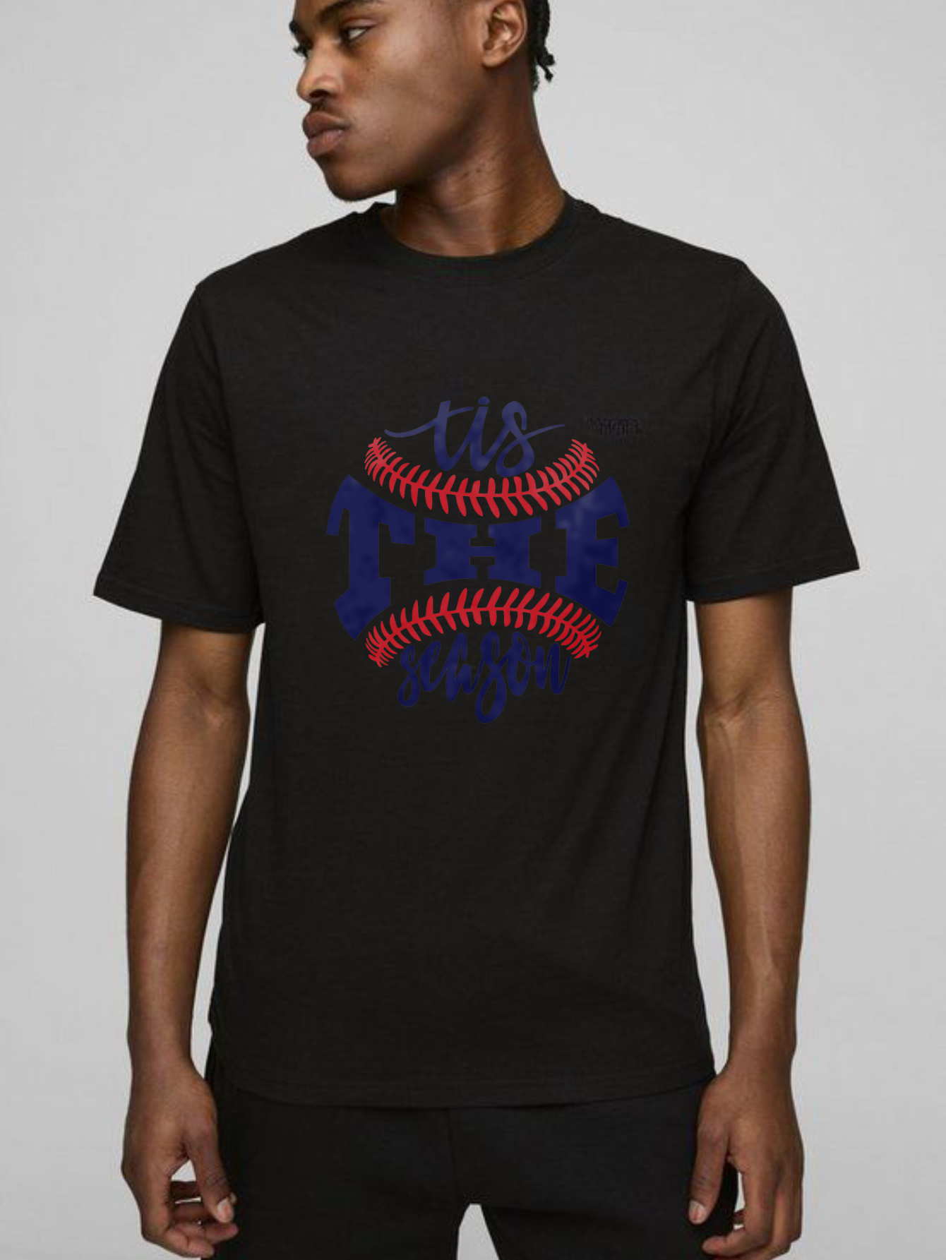 Dorawear™ Tis The Season Baseball Design  T Shirt-Dorawear