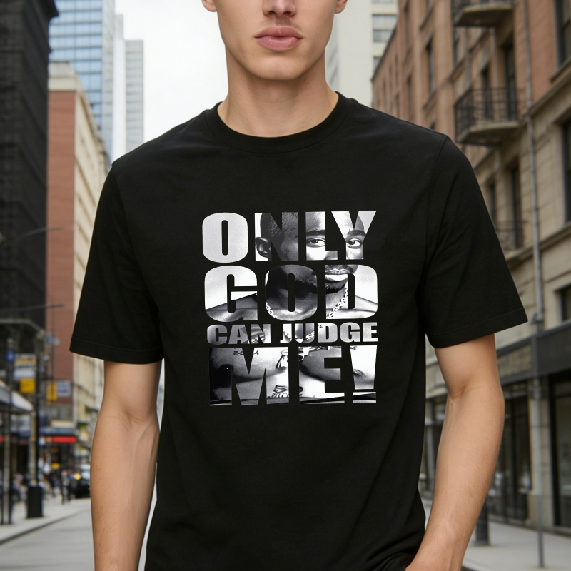 Dorawear™ Only God Can Judge Me Graphic Print Unisex Classic T-shirt