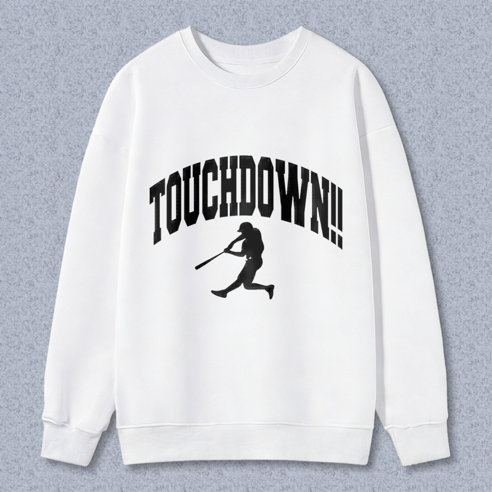 Dorawear™ Touchdown Football Player Silhouette Unisex Classic Sweatshirt