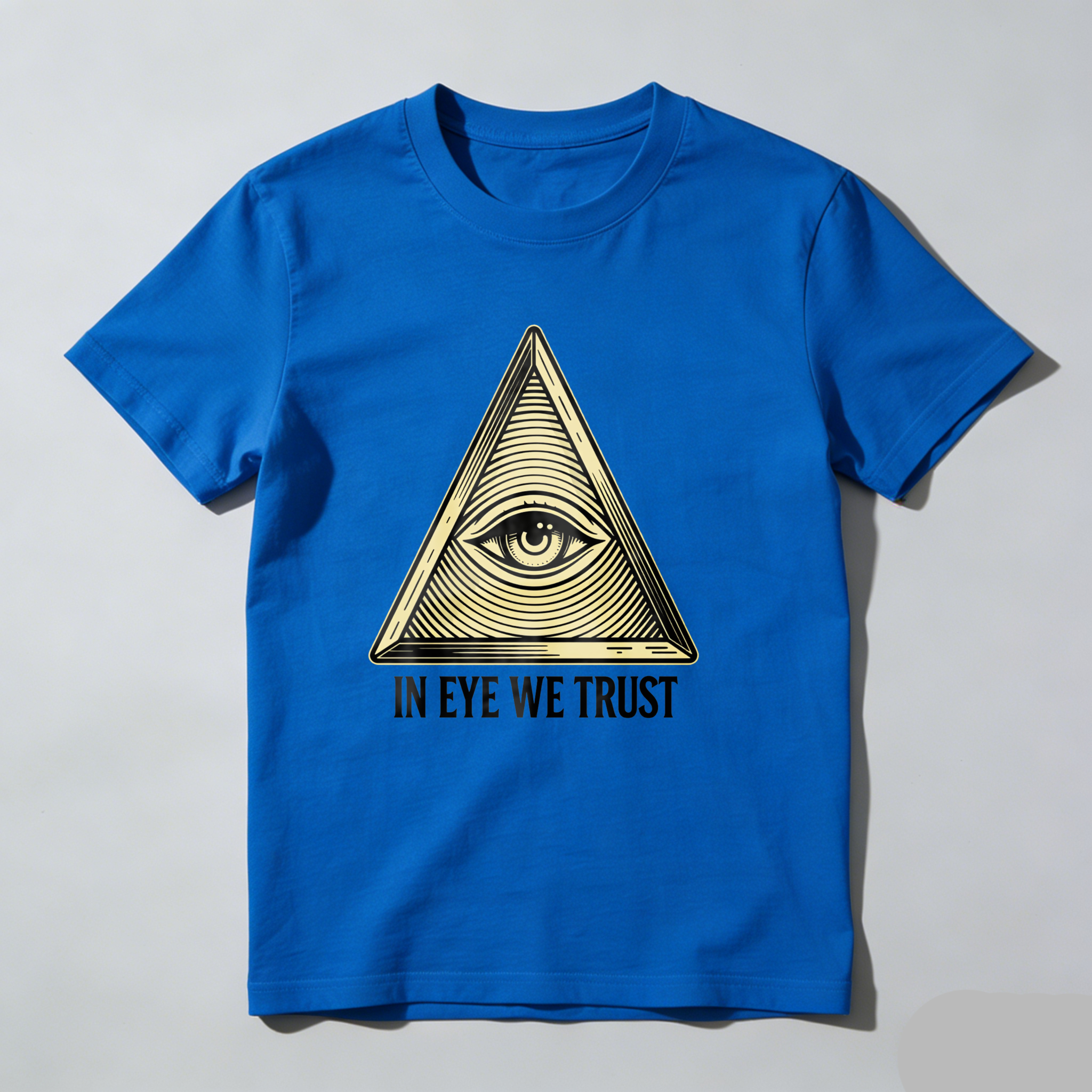 Dorawear™Eye In Triangle With Gold Outline  T Shirt