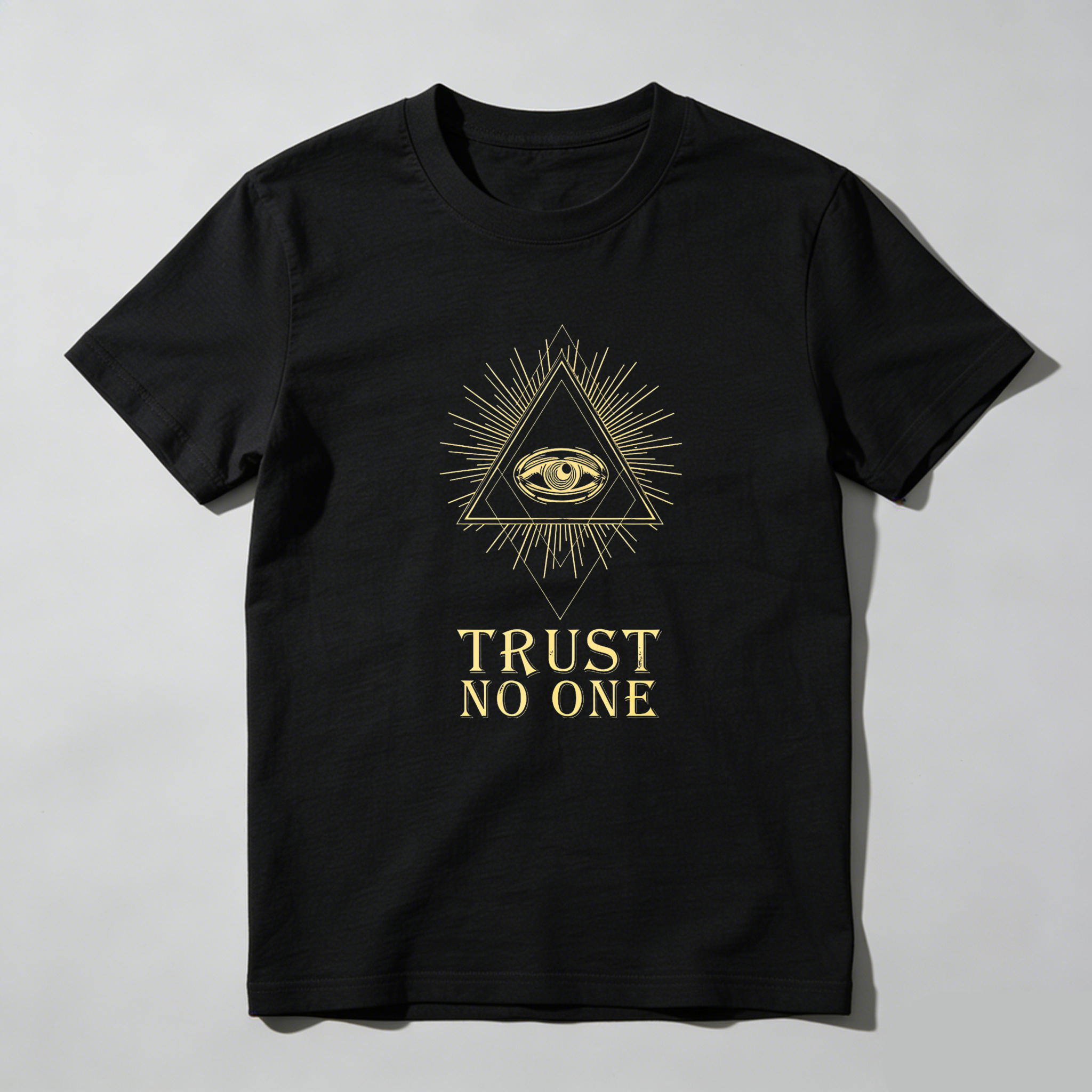 Dorawear™All Seeing Eye Trust No One  T Shirt