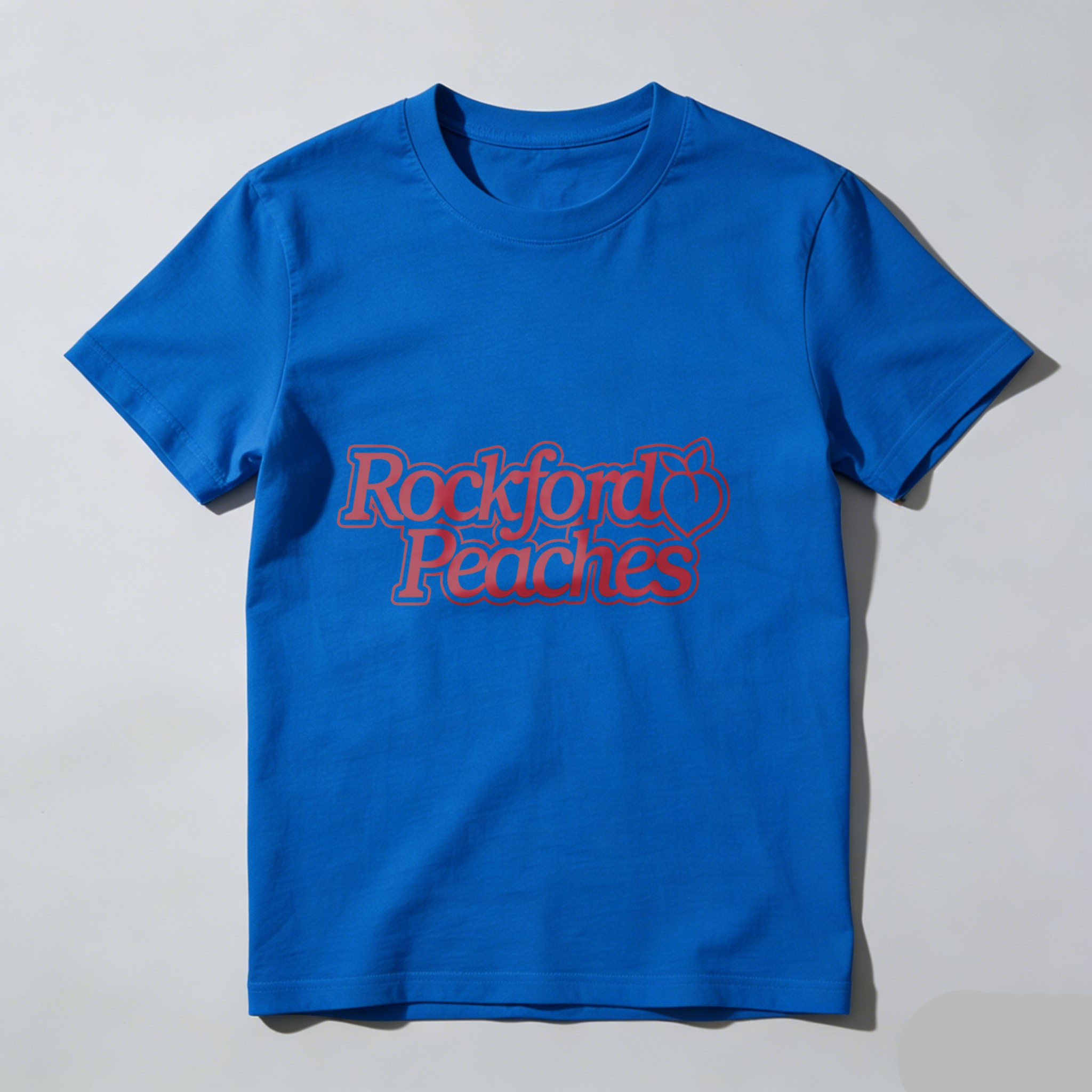 Dorawear™Rockford Peaches Logo Design T Shirt