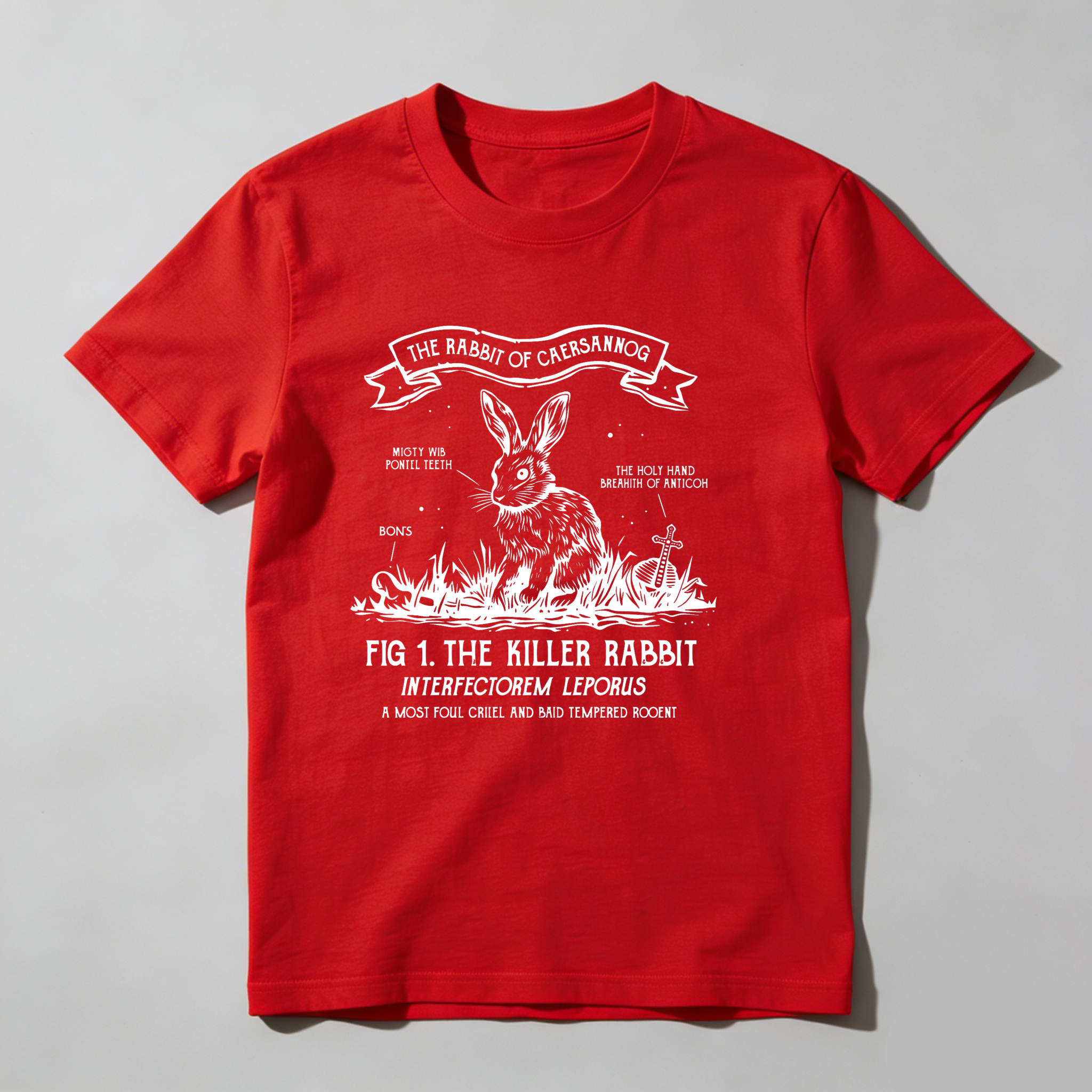 Dorawear The Rabbit Of Caerbannog Killer Rabbit T Shirt