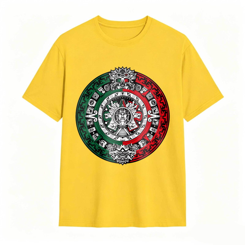 Dorawear™ Aztec Calendar Design Unisex Classic T-shirt