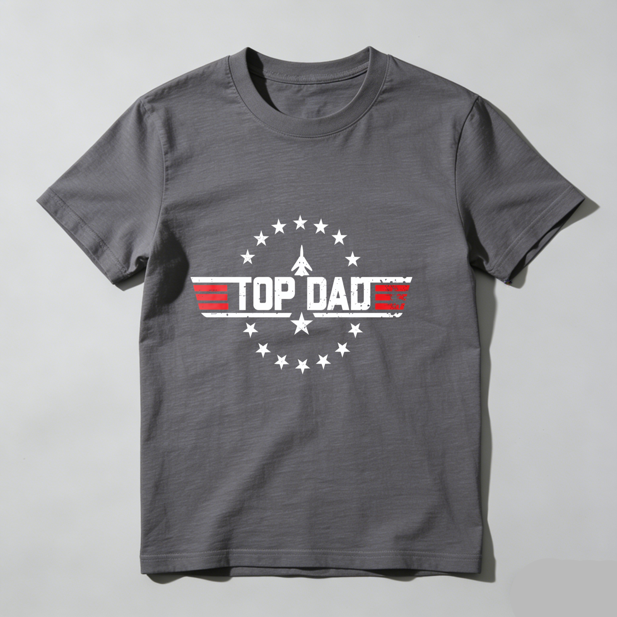 Dorawear™Top Dad With Stars And Jet T Shirt