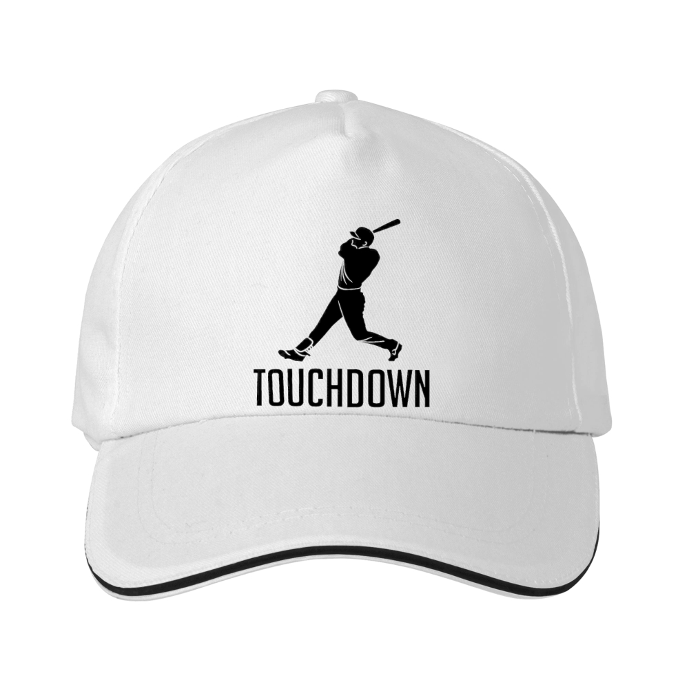 Dorawear™ Baseball Cap Baseball Player Touchdown Text Sports Game