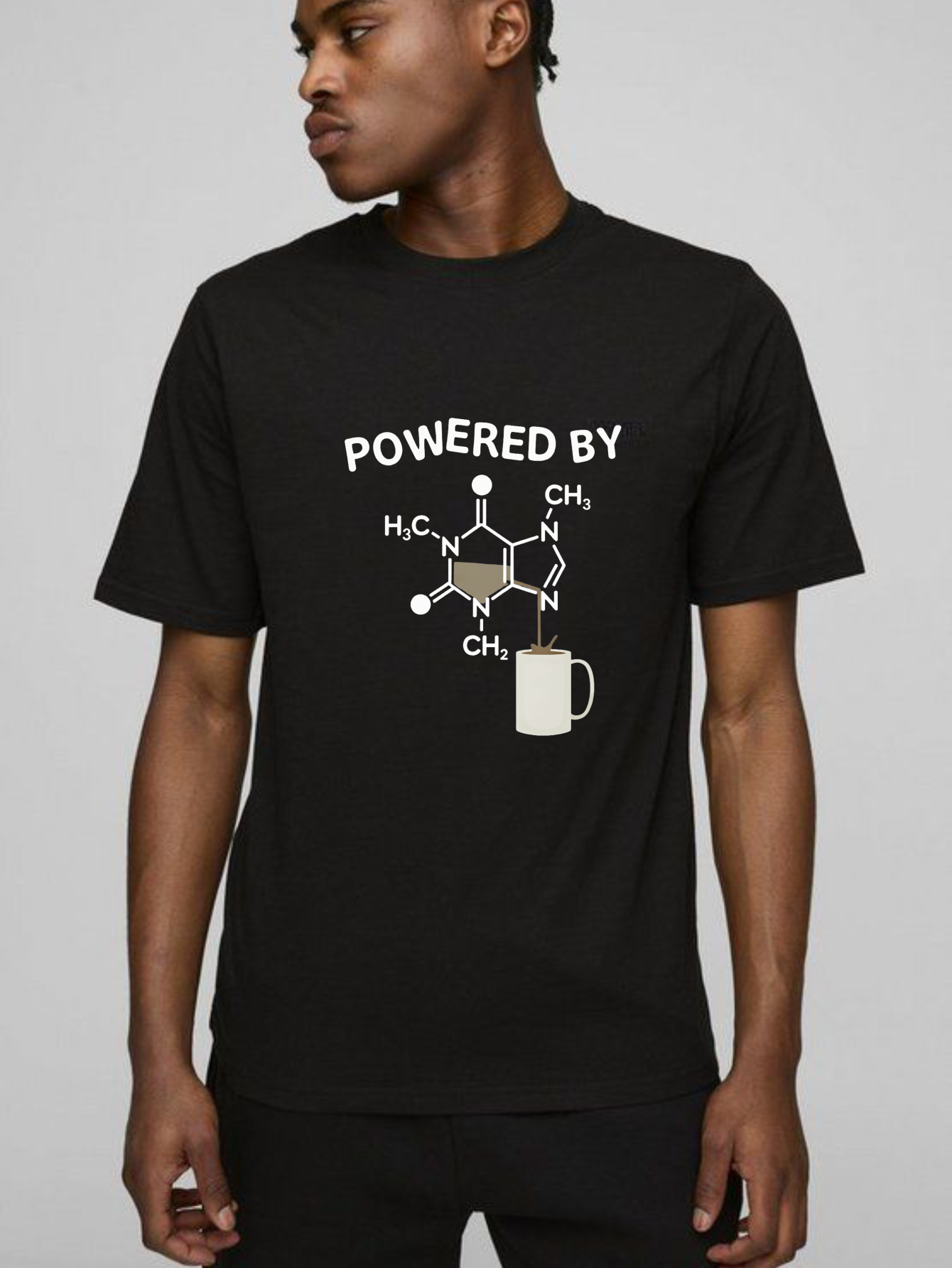 Dorawear™ Powered By Coffee Molecule Design T Shirt