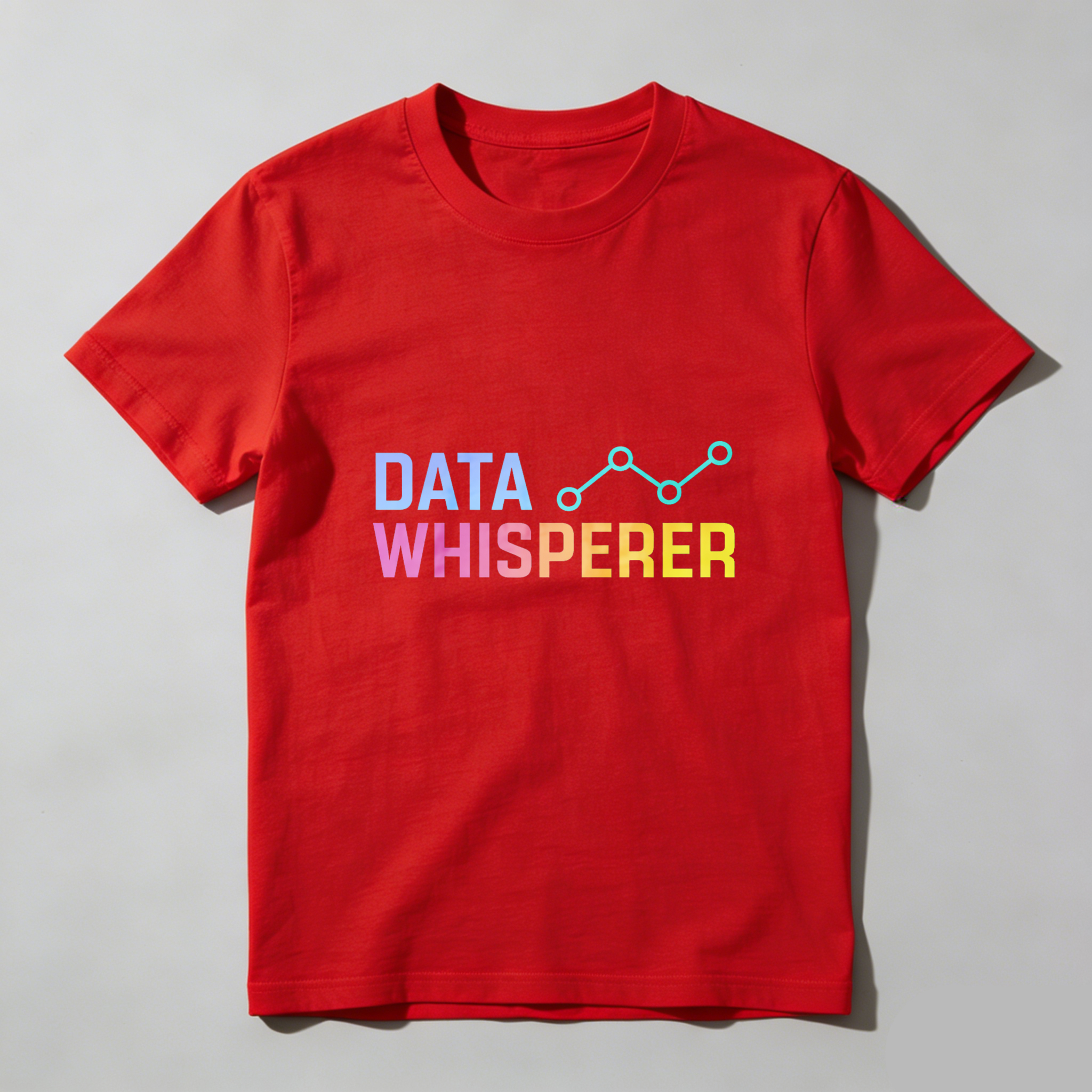 Dorawear™ Data Whisperer Chart Design Pure Cotton Short Sleeve T Shirt-Dorawear