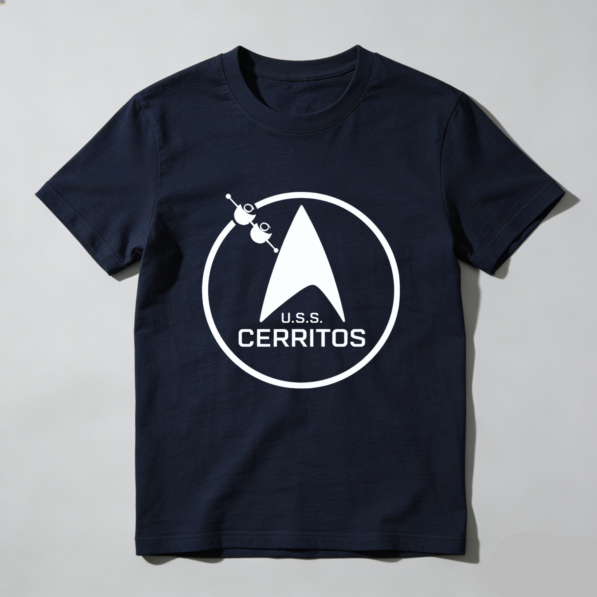 Dorawear™ Uss Cerritos Starfleet Logo Pure Cotton Short Sleeve T Shirt-Dorawear