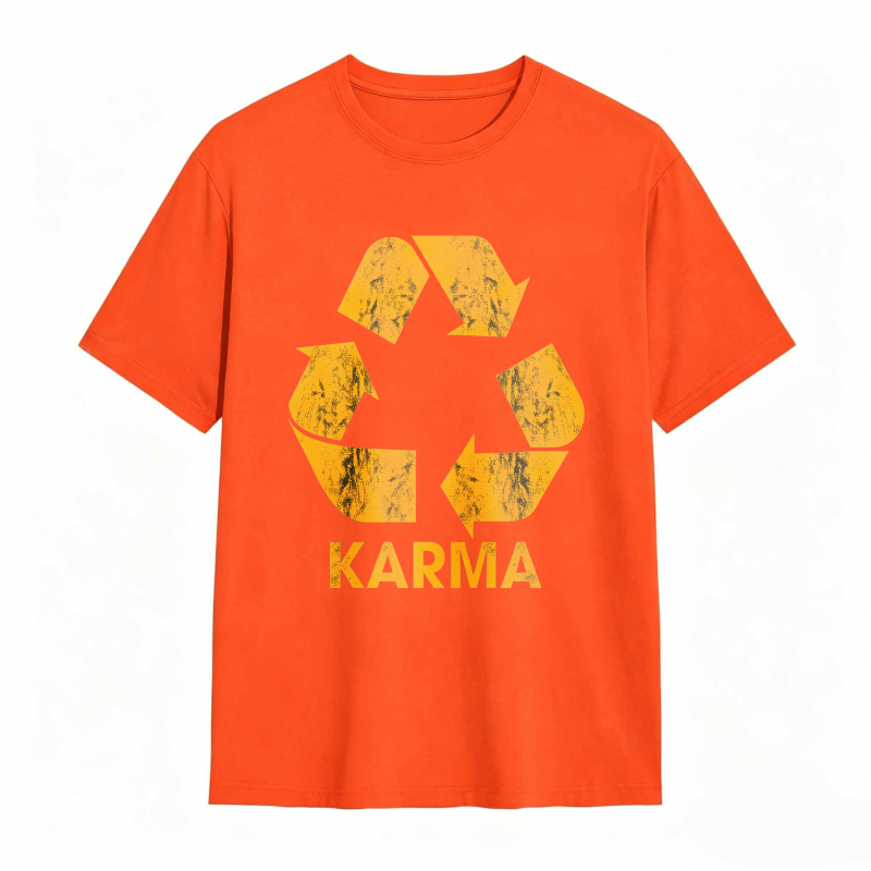 Dorawear™Recycling Symbol Karma Unisex Classic T-shirt