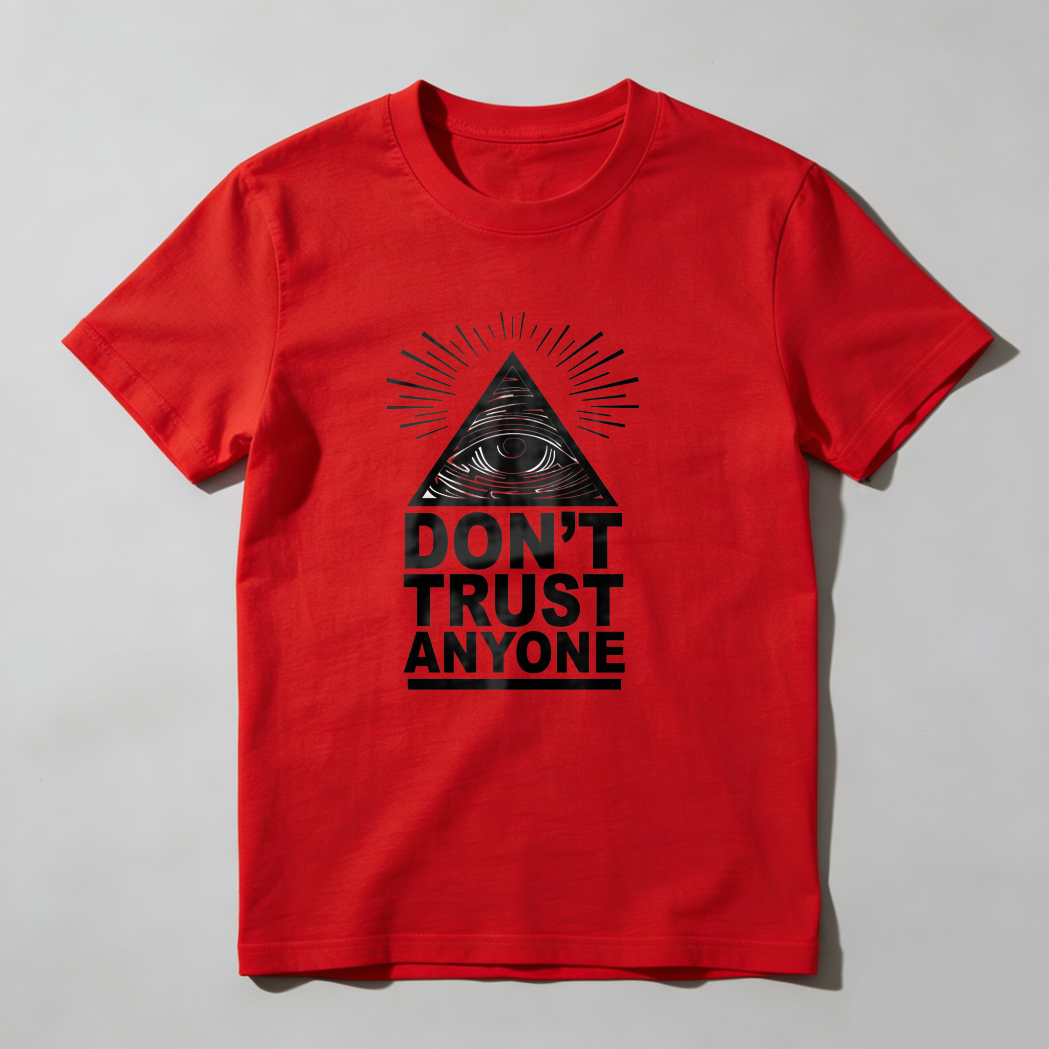 Dorawear™All Seeing Eye Don't Trust Anyone  T Shirt