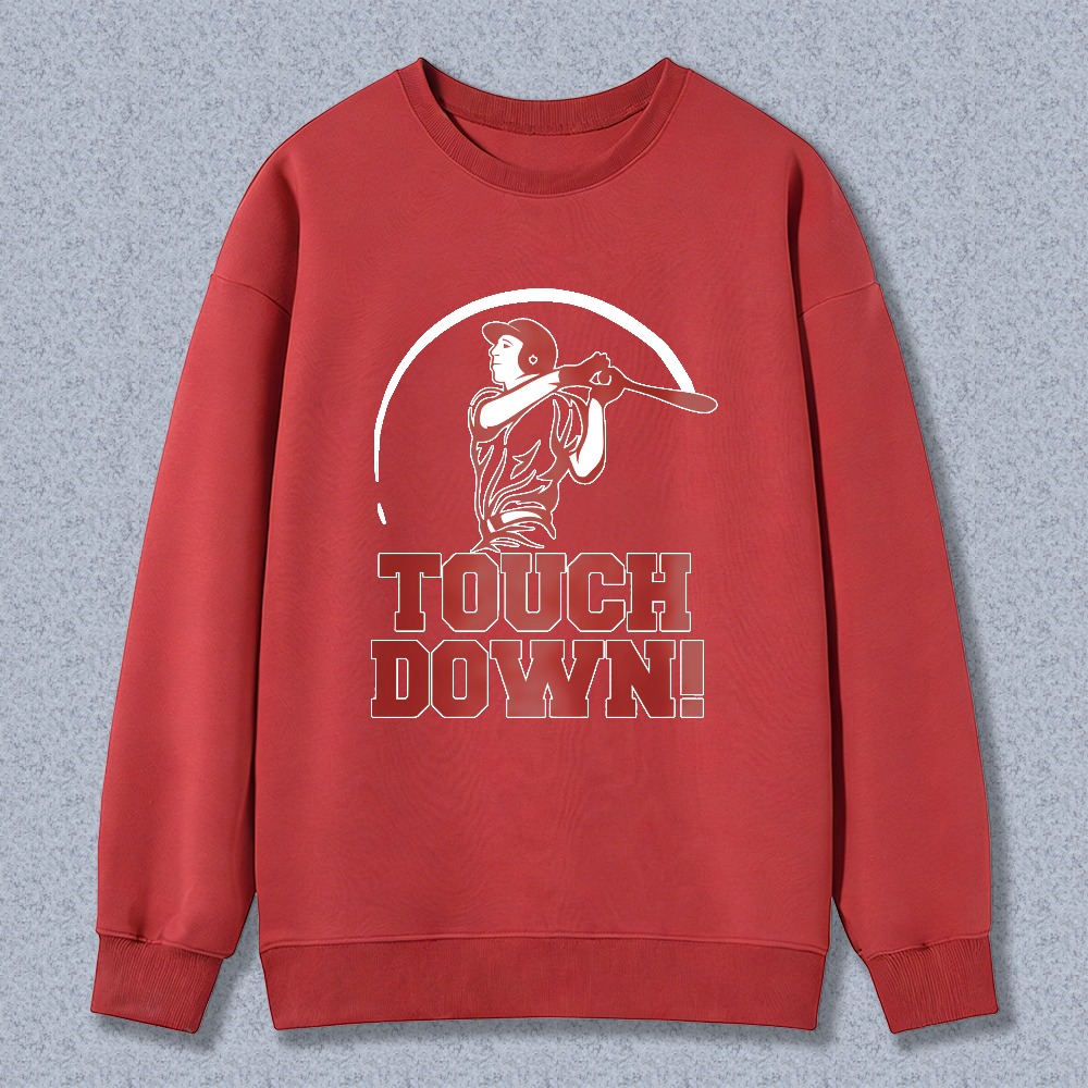 Dorawear™ Baseball Player Touch Down Unisex Classic Sweatshirt