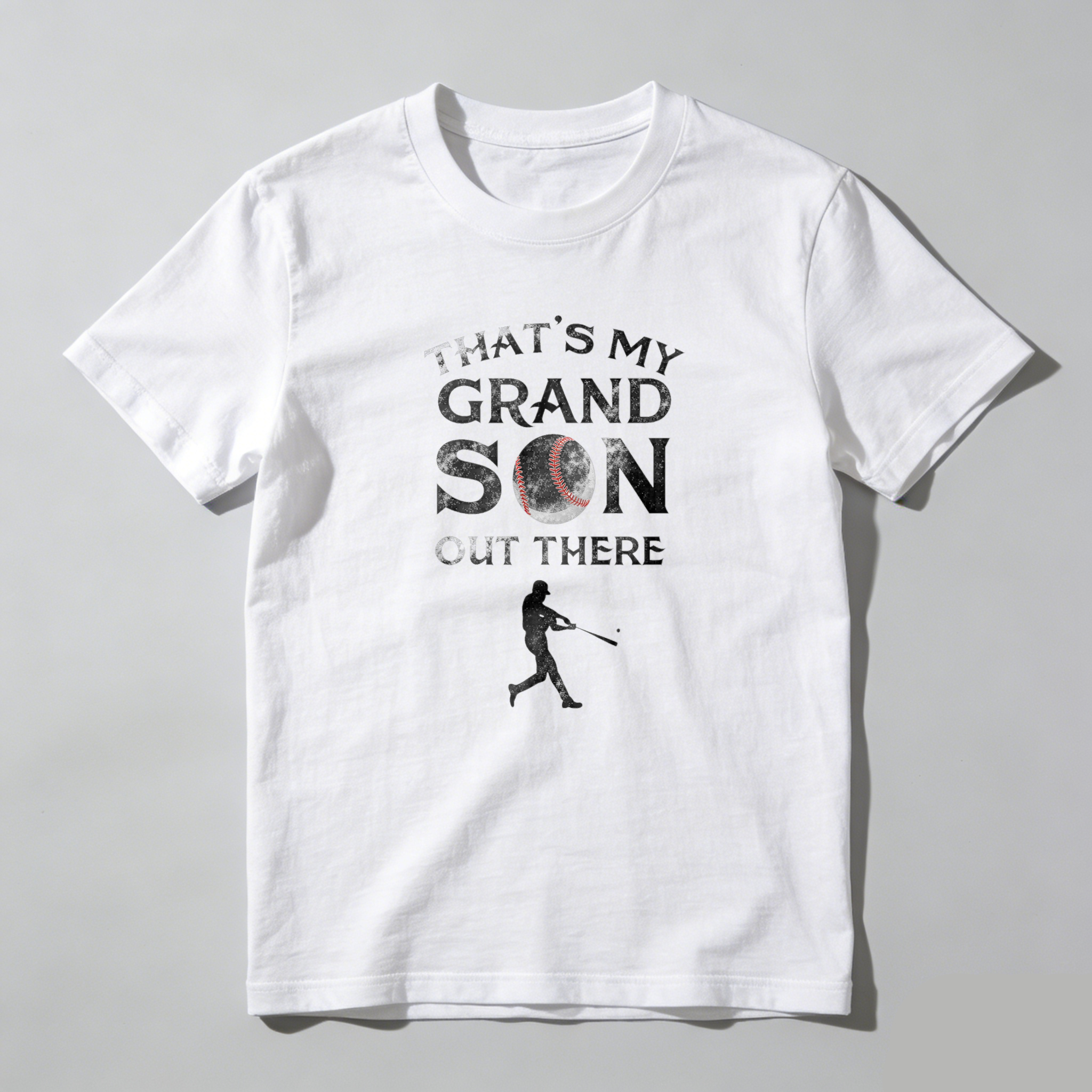 Dorawear™ That's My Grandson Out There Baseball Player  T Shirt-Dorawear