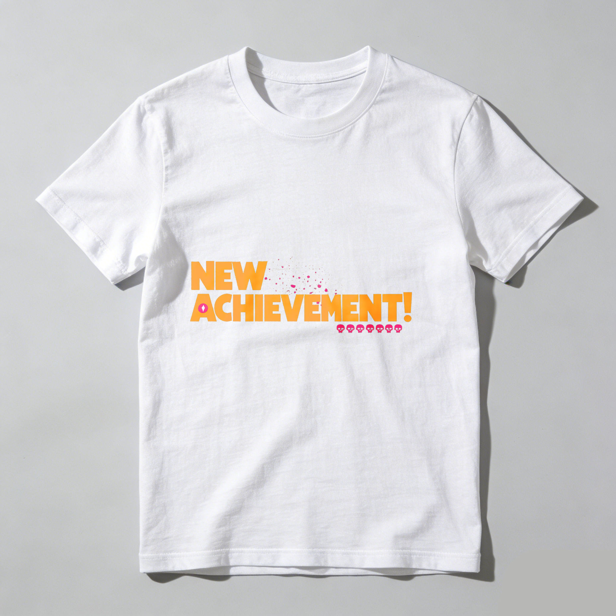 Dorawear™ New Achievement With Pink Stars And Dots T Shirt