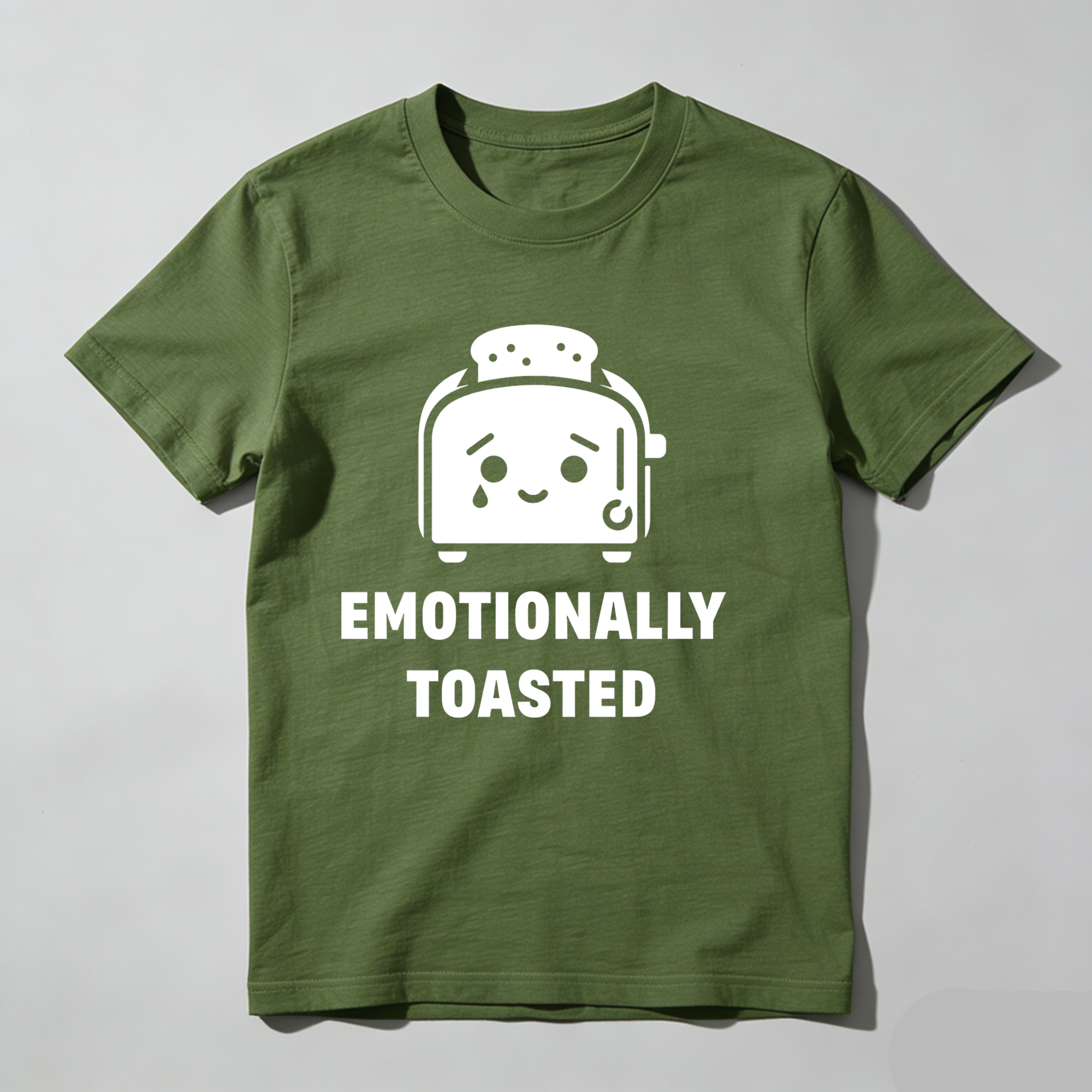 Dorawear™ Emotionally Toasted Toast With Tears T Shirt