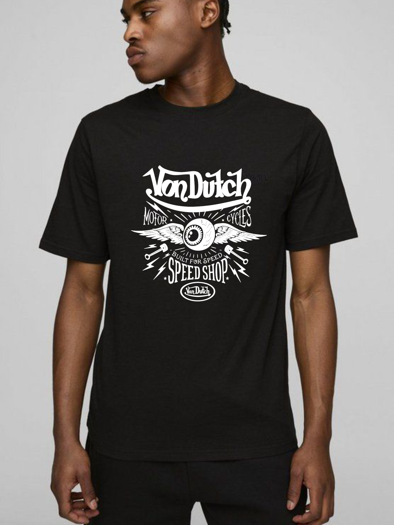 Dorawear™ Van Dutch Motor Cycles Speed Shop T Shirt