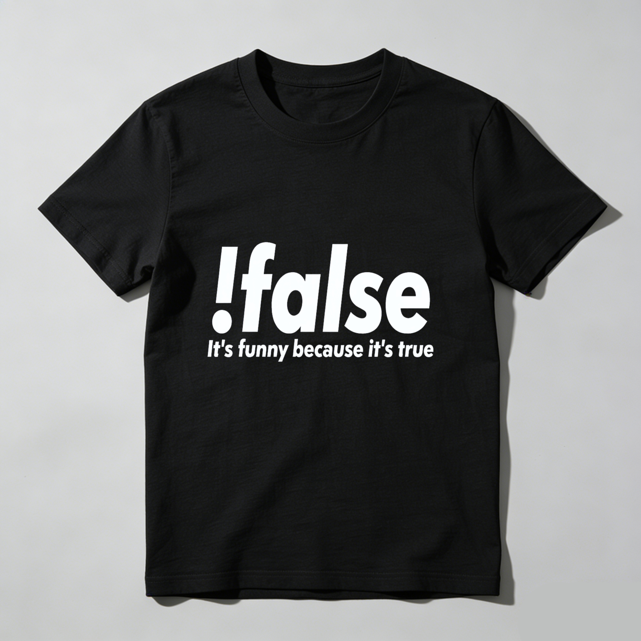 Dorawear™ Logical Truth Humor Pure Cotton Short Sleeve T Shirt-Dorawear