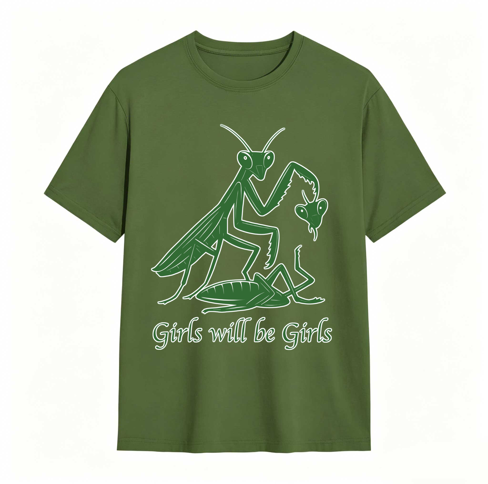 Dorawear™ Girls Will Be Girls Oversize Unisex  T-Shirt for Women and Men's Unisex Fit Batik Cotton Oversize Streetwear Menswear Super Soft Pre-Shrunk