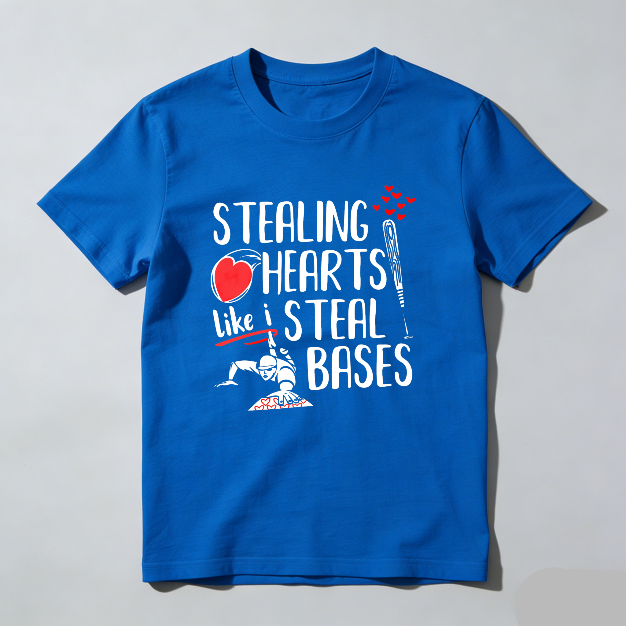 Dorawear™ Stealing Hearts Like I Steal Bases  T Shirt-Dorawear