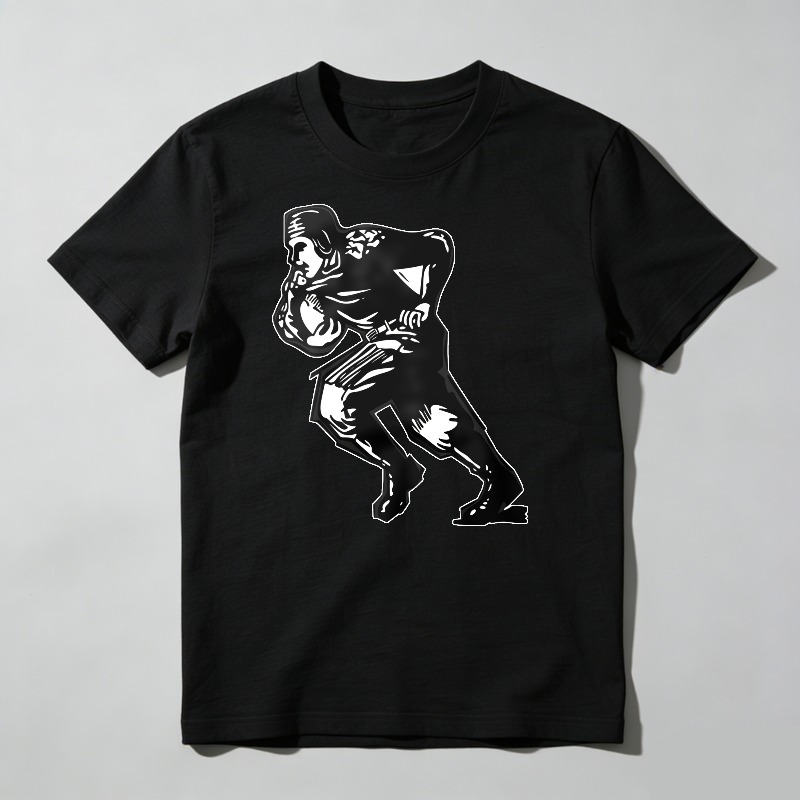 Dorawear™ Dancing Figure In Motion With Abstract Elements T Shirt