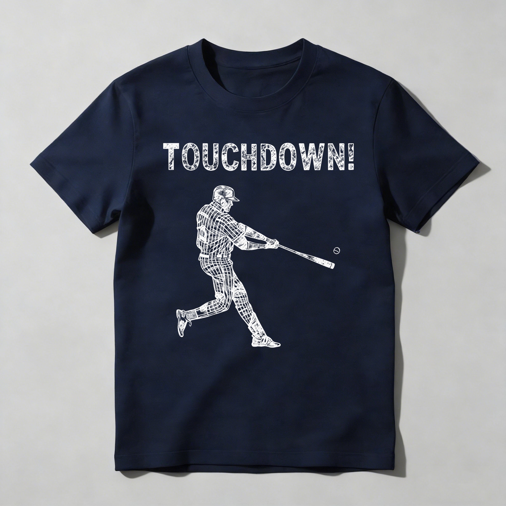 Dorawear™ Baseball Player Swinging Bat With Ball  T Shirt