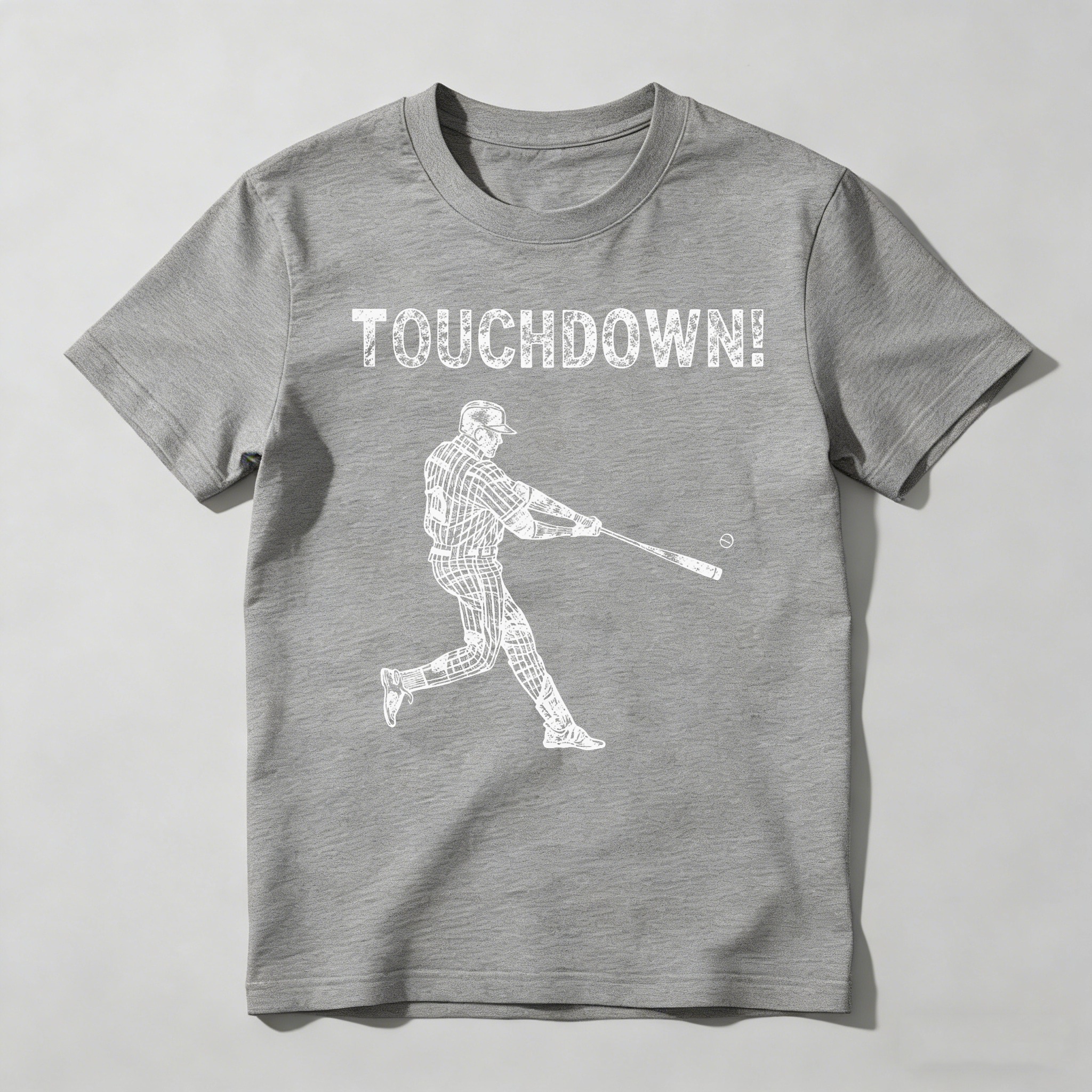  Dorawear™ Baseball Player Swinging Bat With Ball  T Shirt