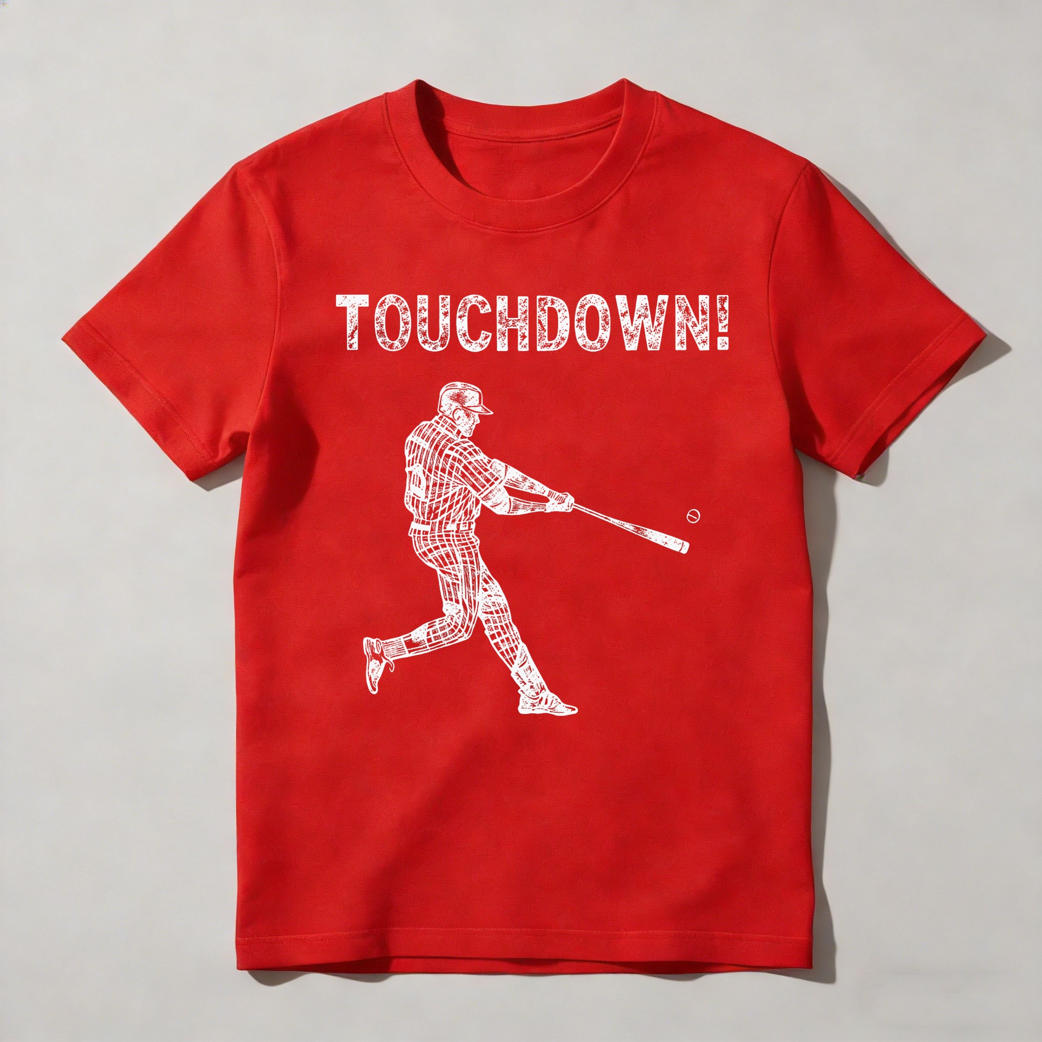  Dorawear™ Baseball Player Swinging Bat With Ball  T Shirt