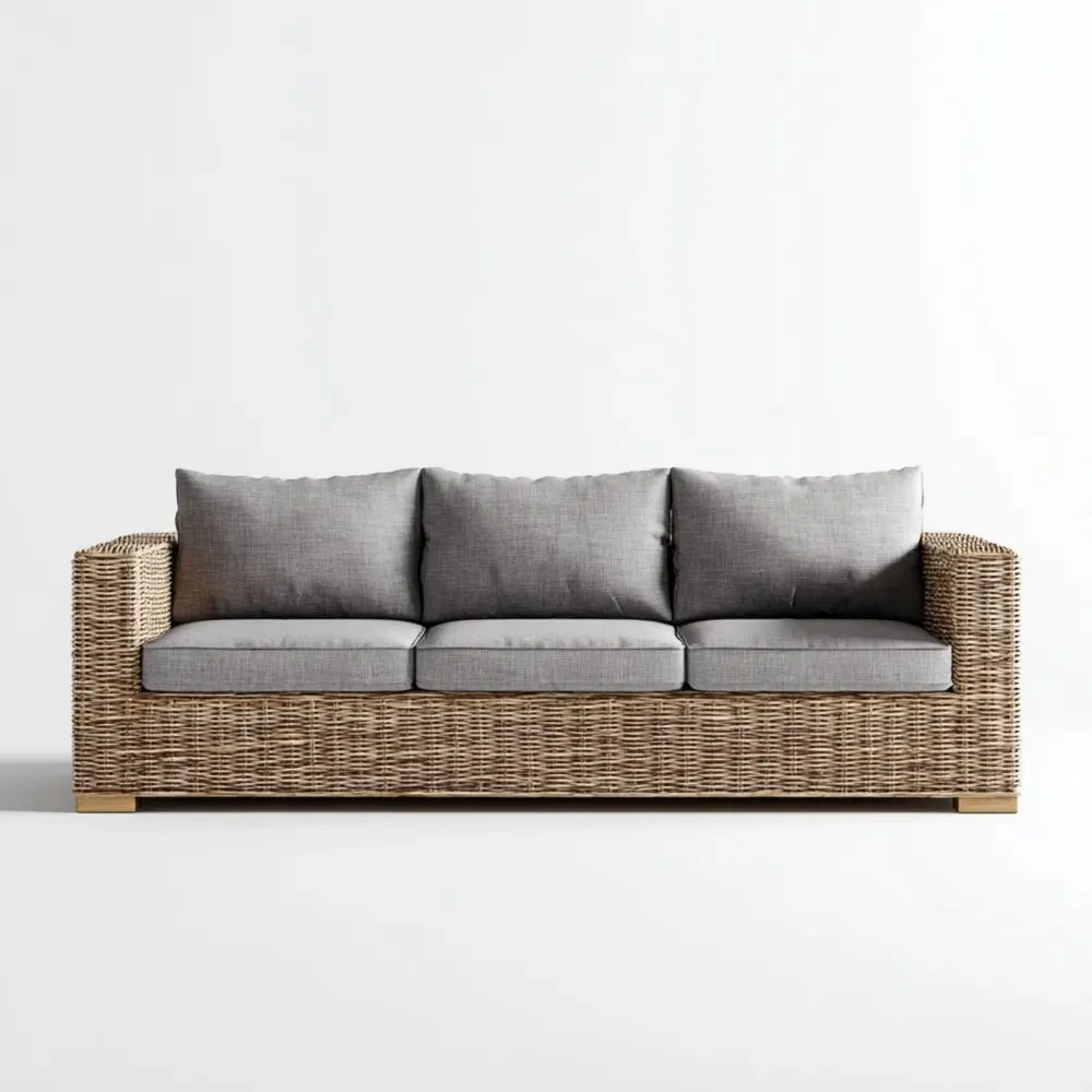 Canapés trois places de jardin