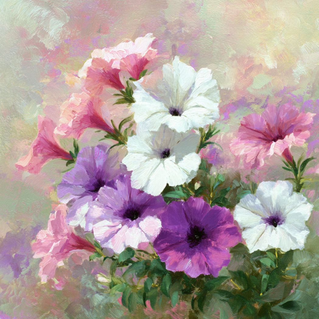 Petunia Seeds — 100+ Pcs, Pink/White/Purple Mix-Trendsft