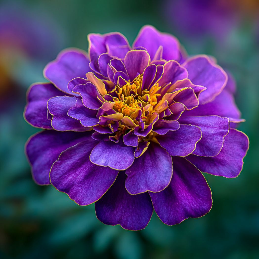 Purple Zinnia Seeds — 25 Pcs-Trendsft