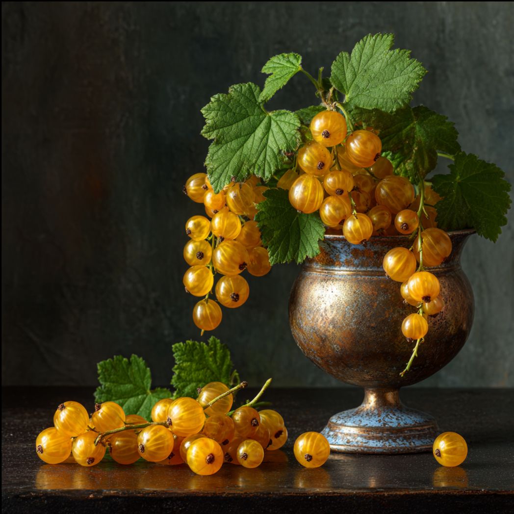 Golden/White Currant Seeds — Yellow — 15 Pcs-Trendsft