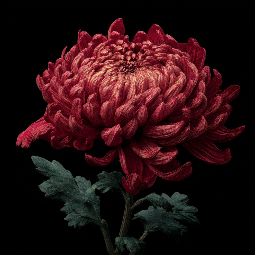 Chrysanthemum Seeds — Red — 40 Seeds-Ftcountrycp