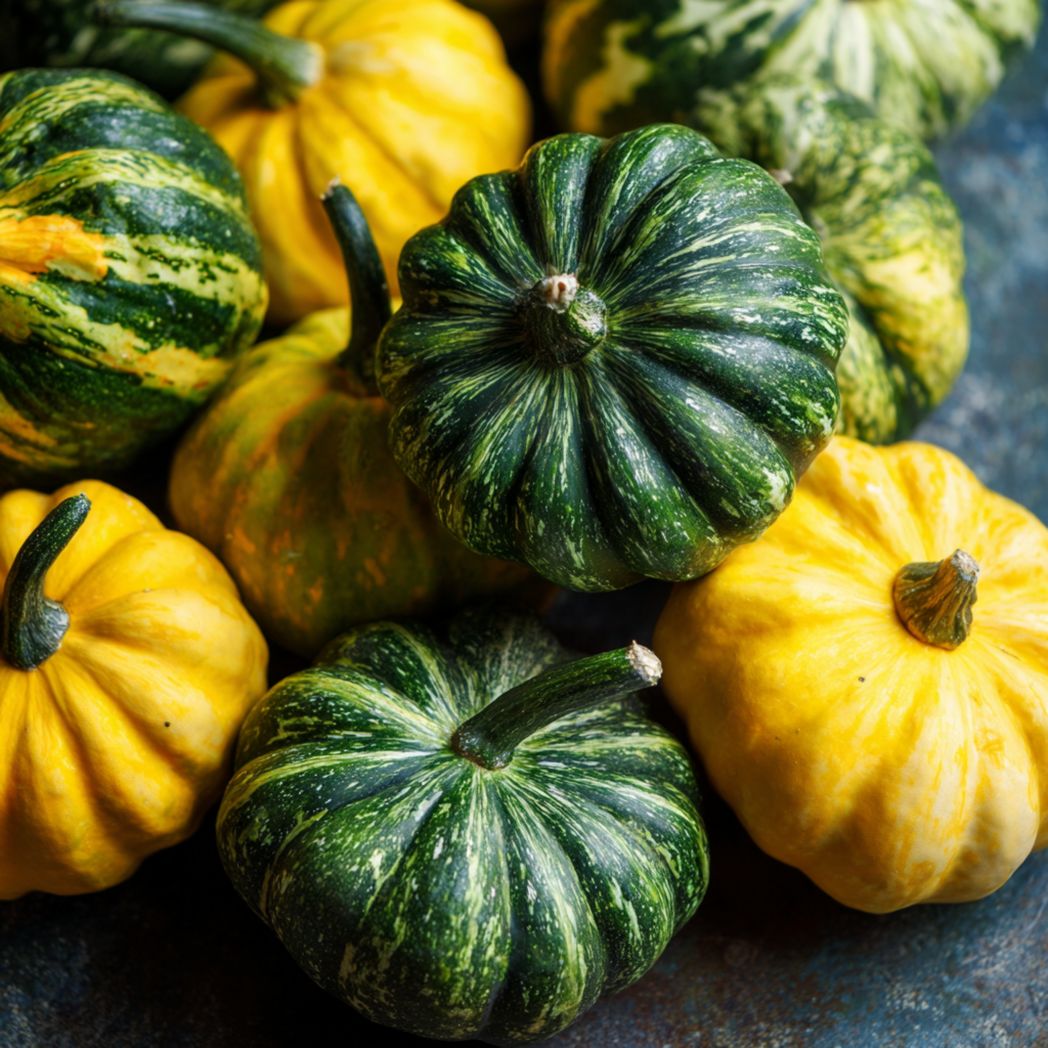 Ornamental Gourd Seeds — Mixed Yellow & Green — 20 Seeds-Ftcountrycp