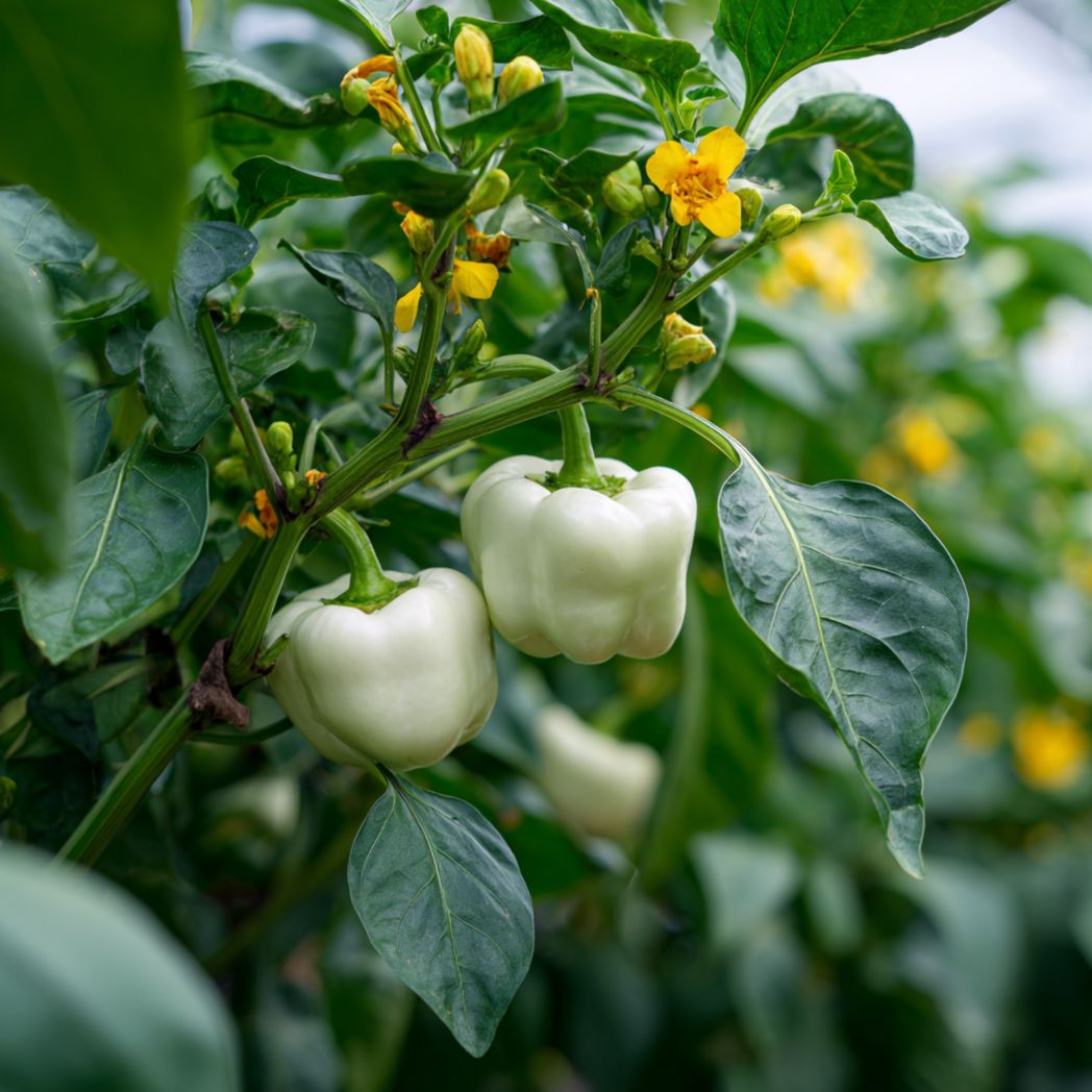 White Bell Pepper Seeds — 100 Seeds-Ftcountrycp