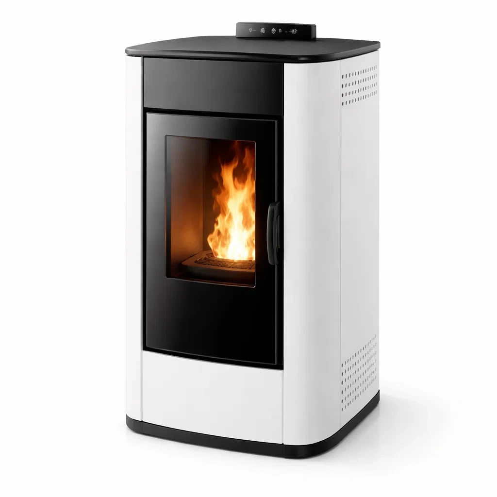 Estufa de pellets moderna-homescapeo
