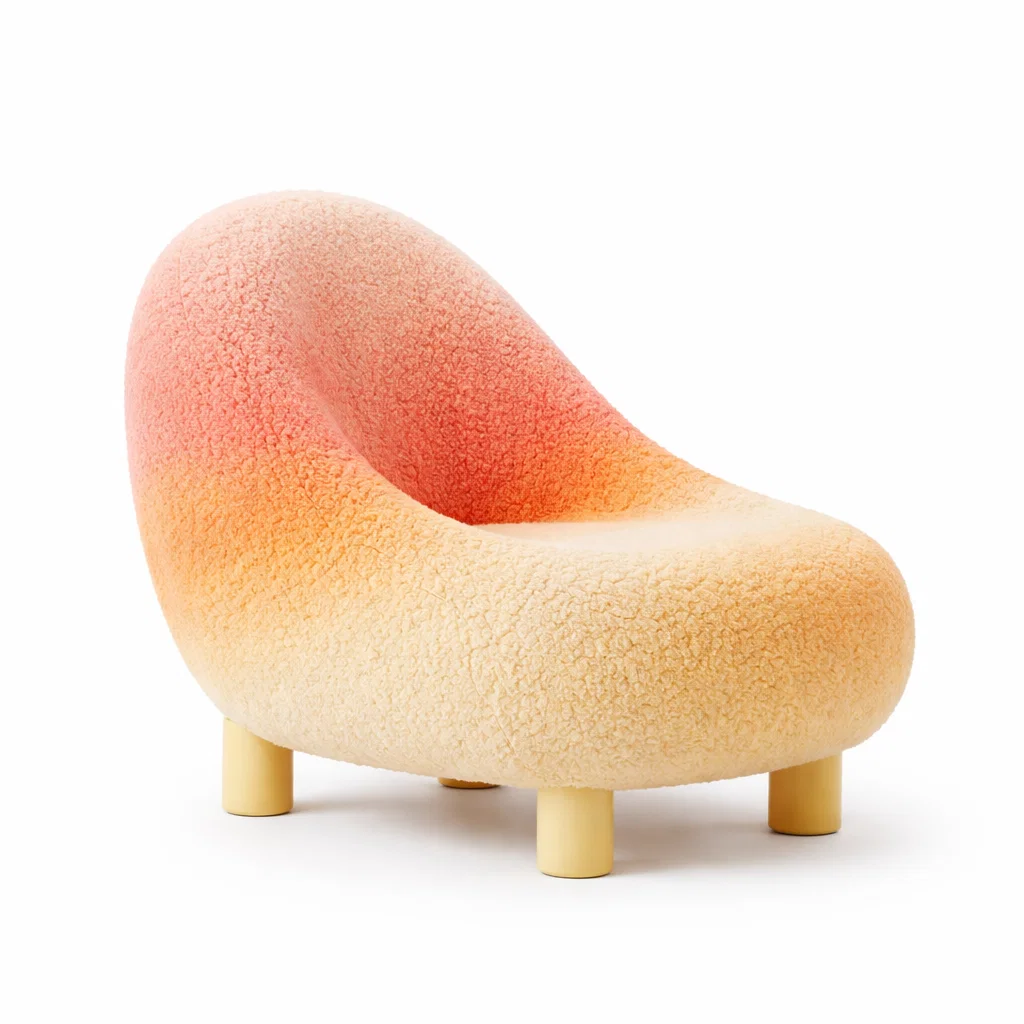 Silln tapizado compacto-homescapeo